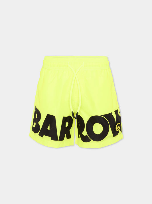 Boxer mare giallo per bambino con logo,Barrow,S6BKJBSS218 023