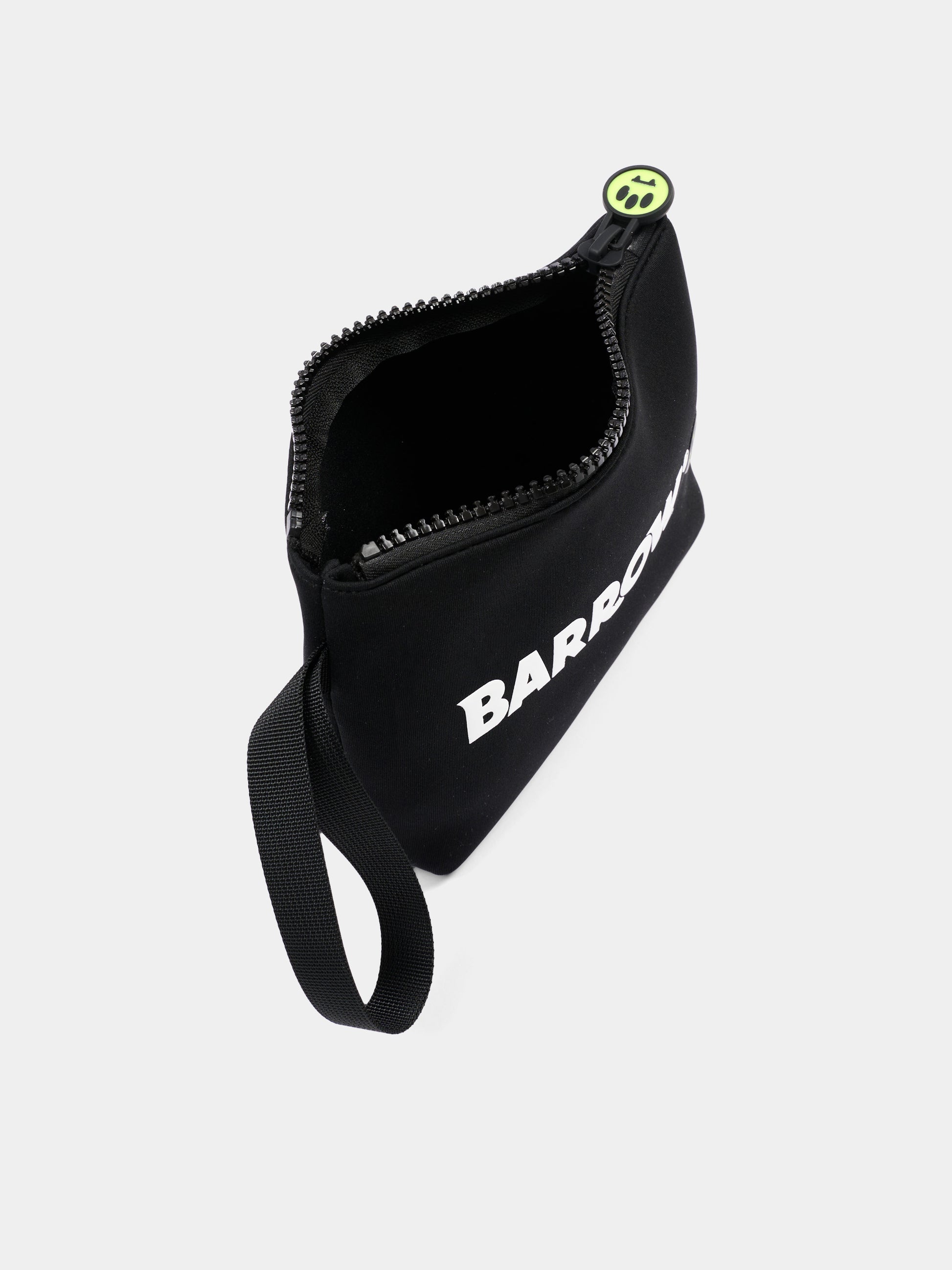 Pochette nero per bambini con logo,Barrow,S6BKJUBA210 110