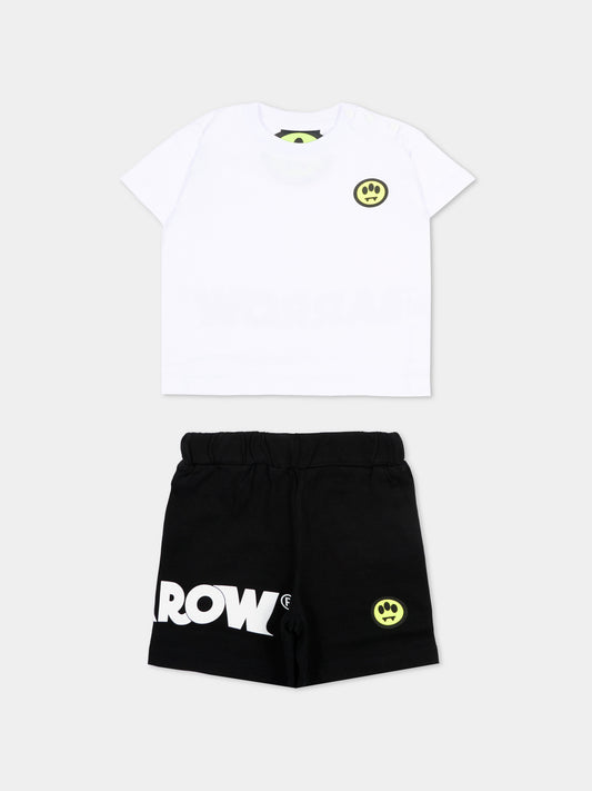 Completo sportivo multicolor per neonato con logo,Barrow,S6BKUNTB191 002/13