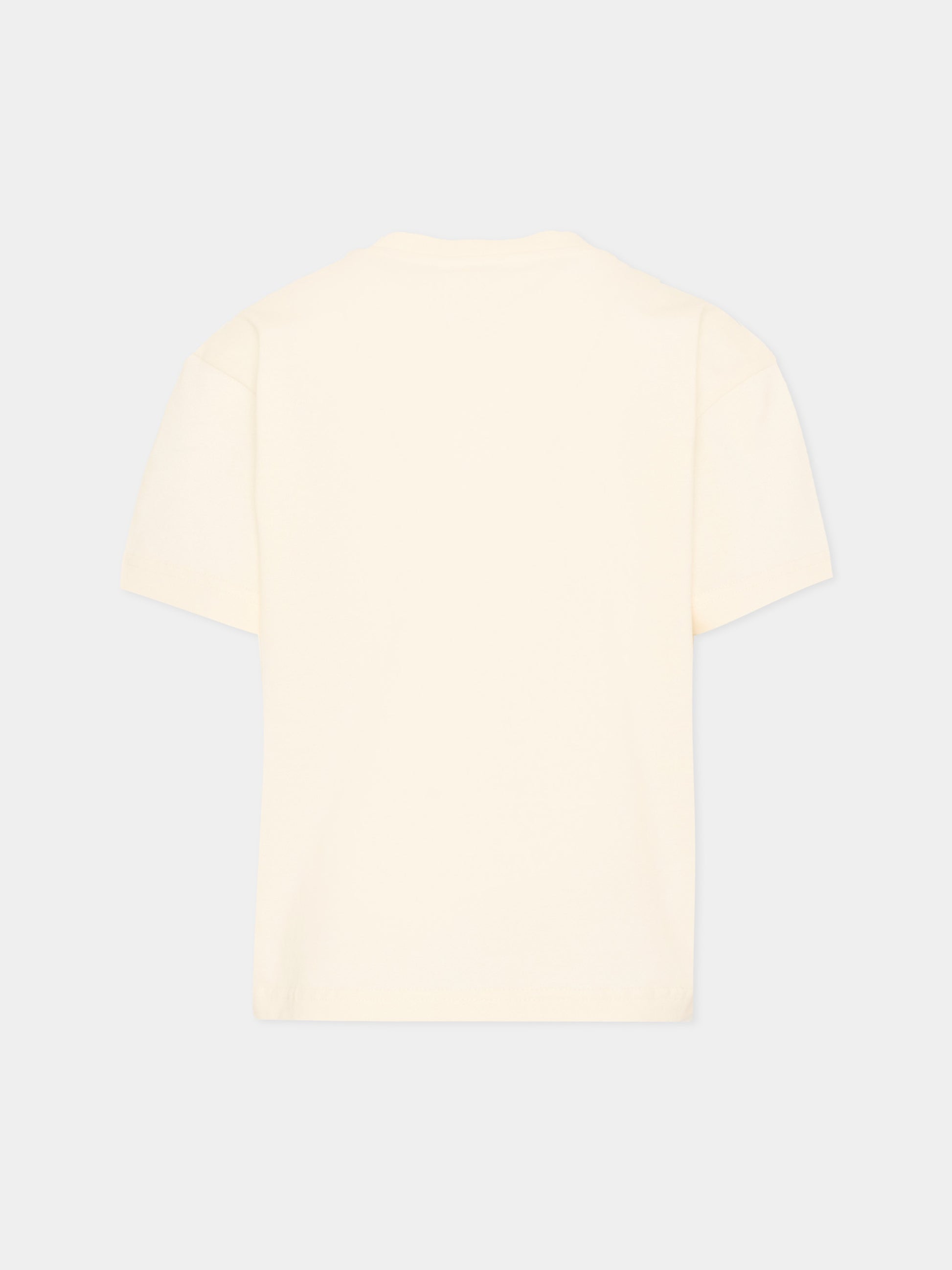 T-Shirt avorio per bambini con Teddy Bear,Palm Angels,PBAA003S26JER001 002