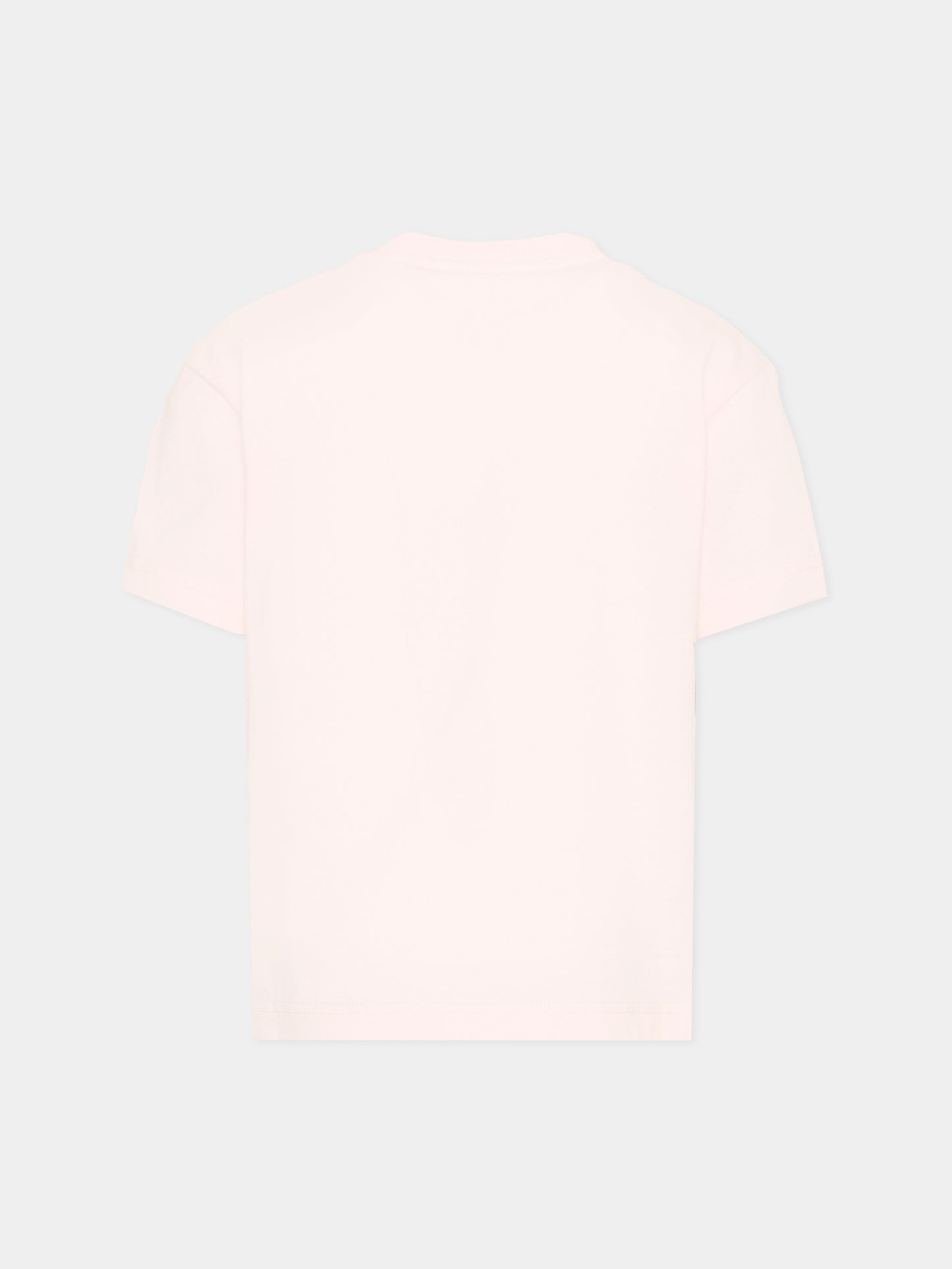 T-Shirt rosa per bambina con Teddy Bear,Palm Angels,PGAA002S26JER002 042