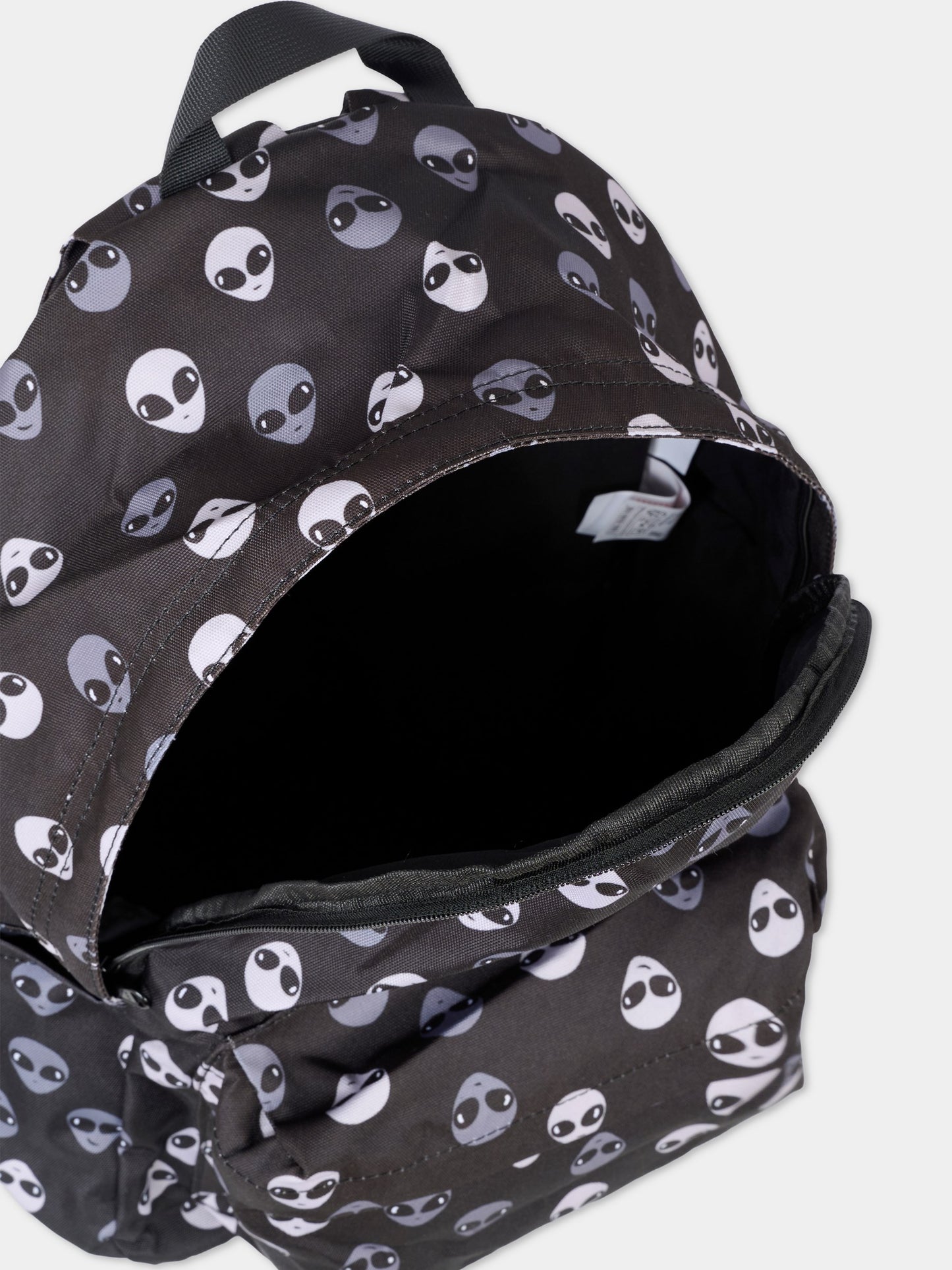 Zaino Mio nero per bambino con stampa alieno,Molo,7W25V201 9741