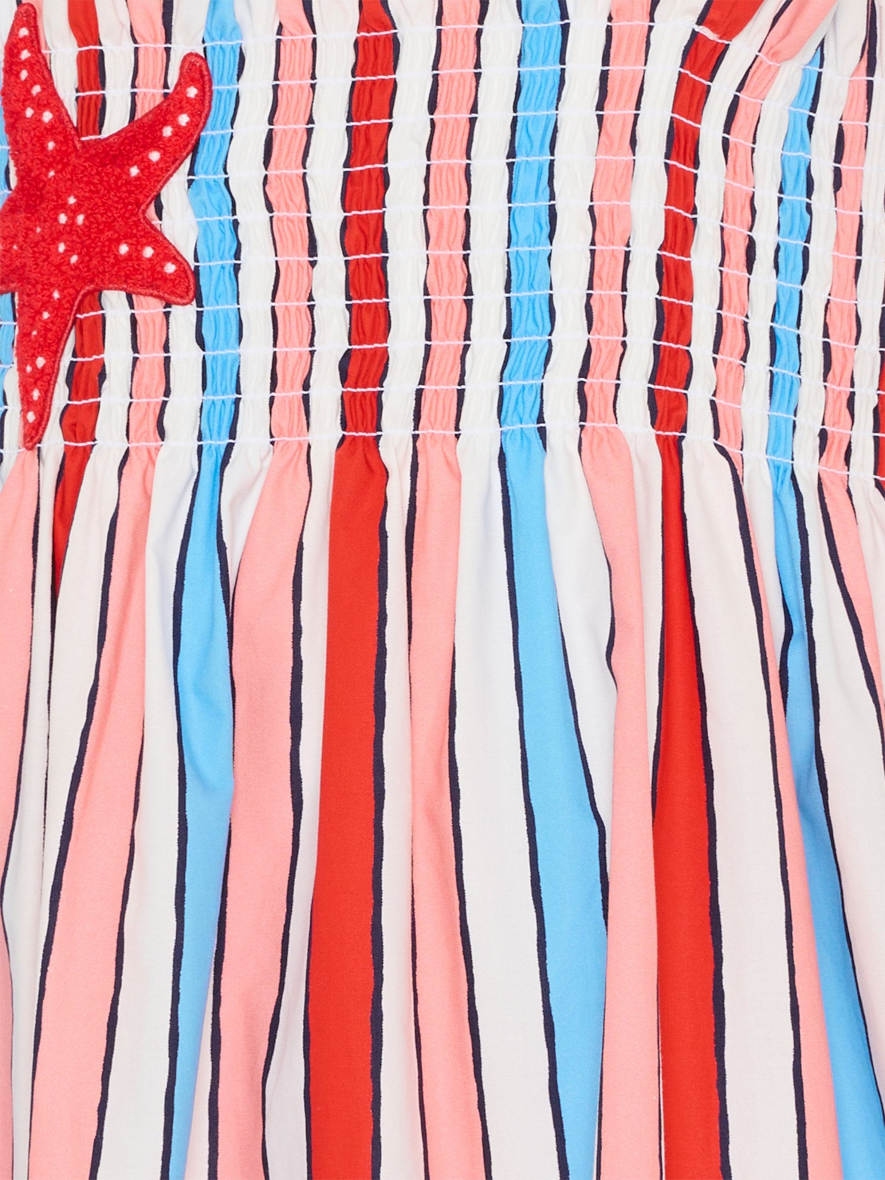 Vestito multicolor per bambina con patch logato,Dolce & Gabbana Kids,L54DE0 HS5UN HA5YQ