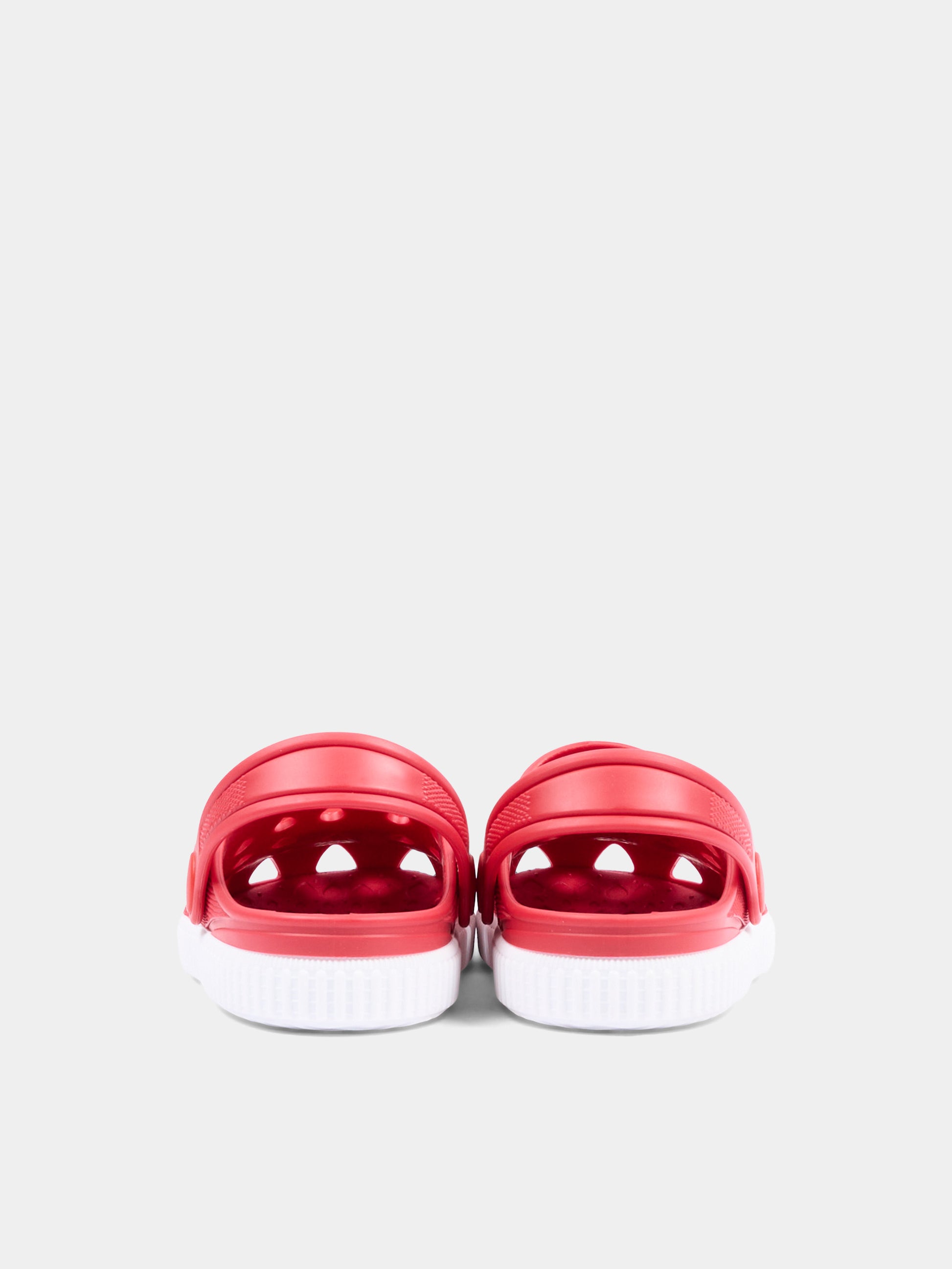 Sabot rossi per bambini con logo,Dolce & Gabbana Kids,DN0213 AT079 80303