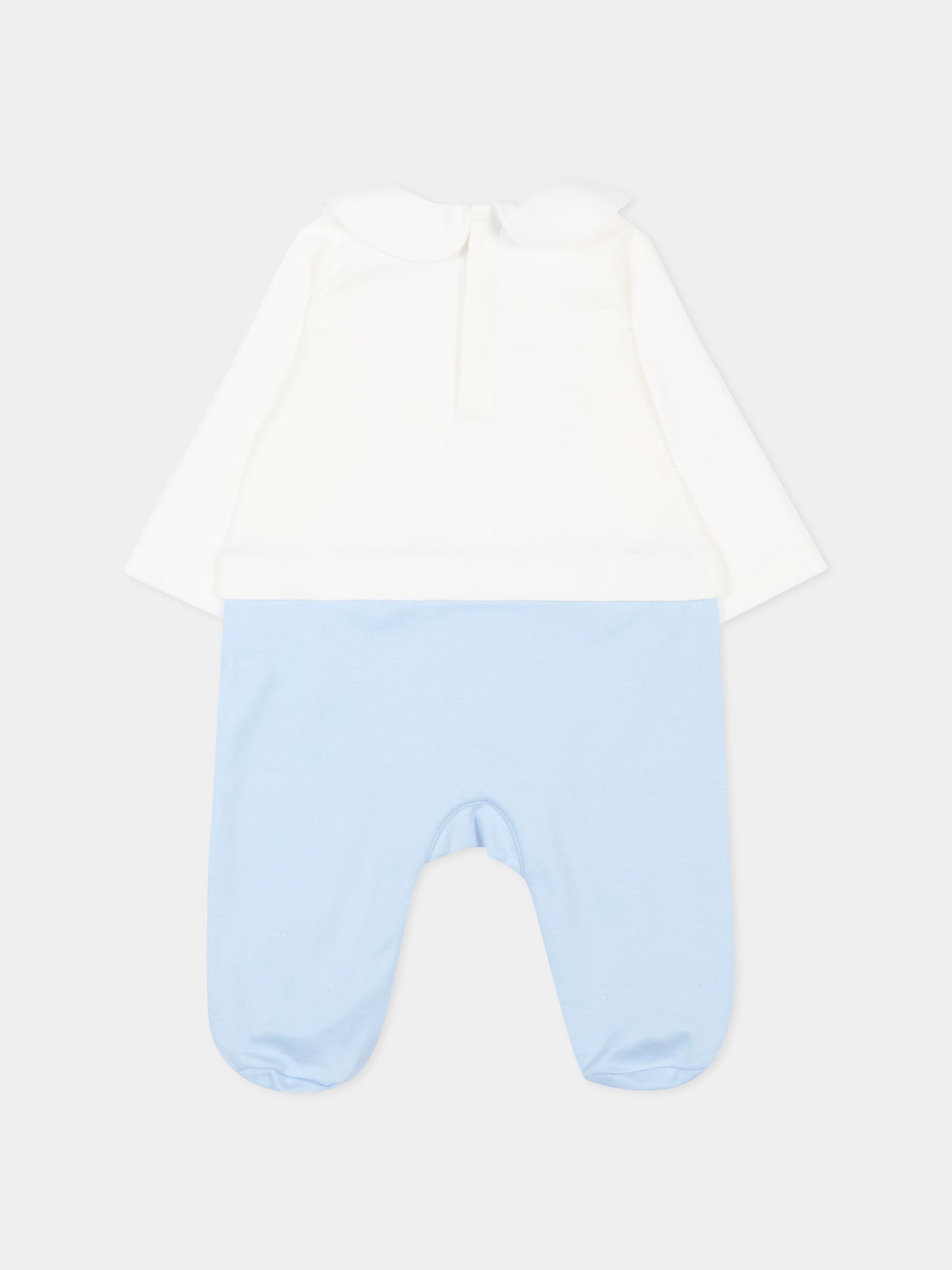 Set tutina multicolor per neonato con logo,Dolce & Gabbana Kids,L1JOBR G7PNK S9000