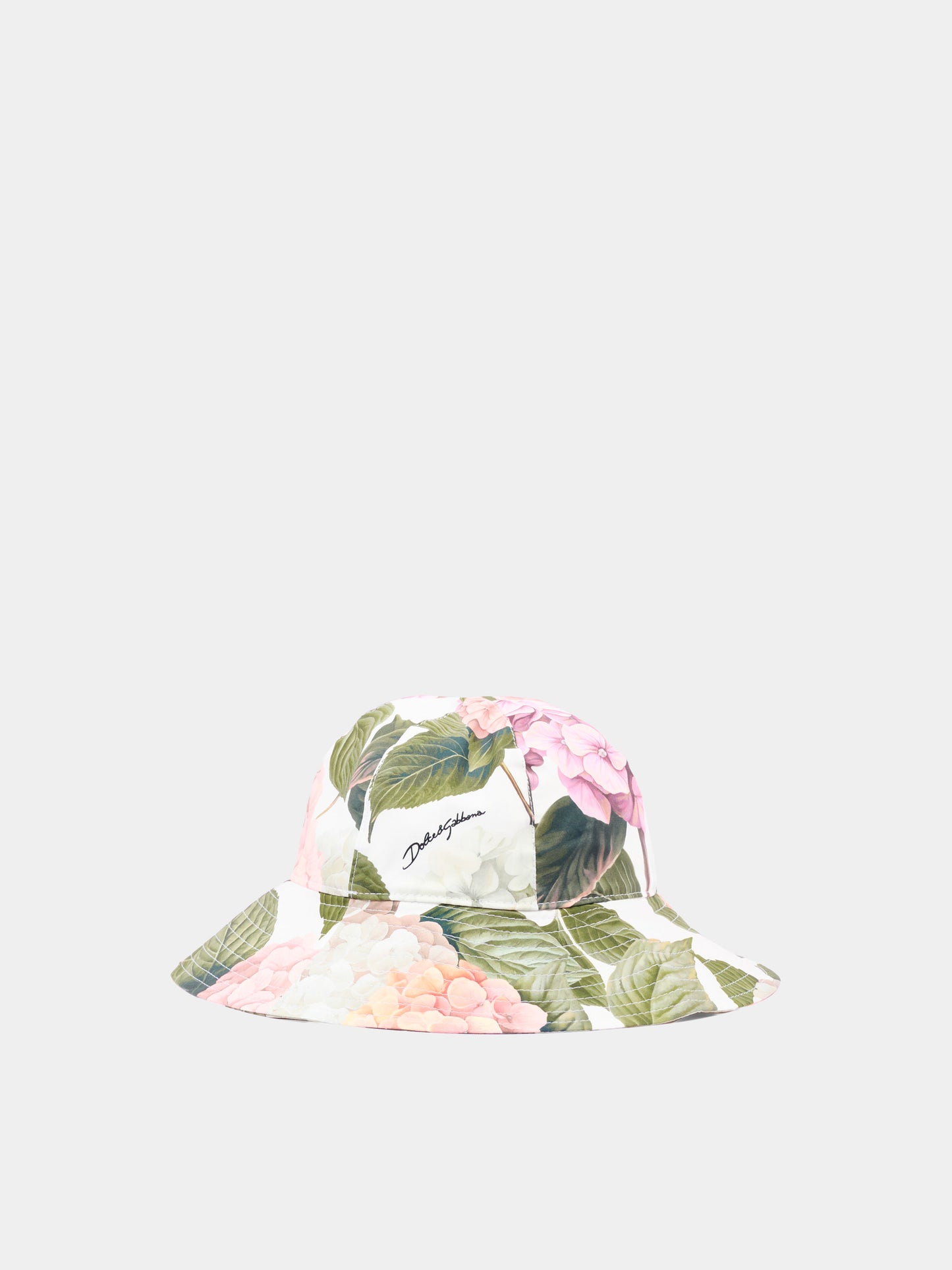 Cappello multicolor floreale per bambina,Dolce & Gabbana Kids,LB4H48 HS5T6 HA5XG
