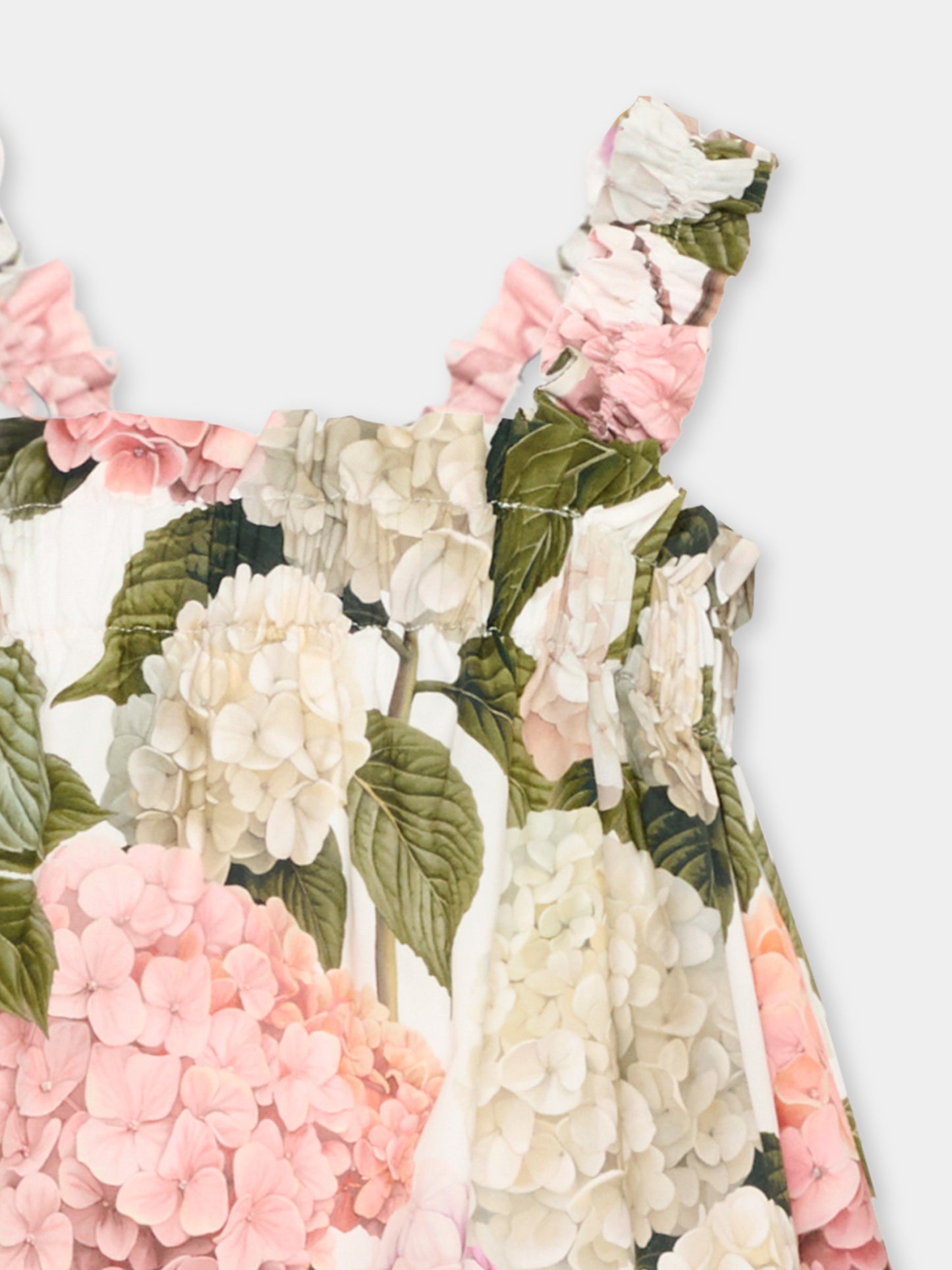 Vestito multicolor per bambina floreale,Dolce & Gabbana Kids,L54DN9 HS5T6 HA5XG