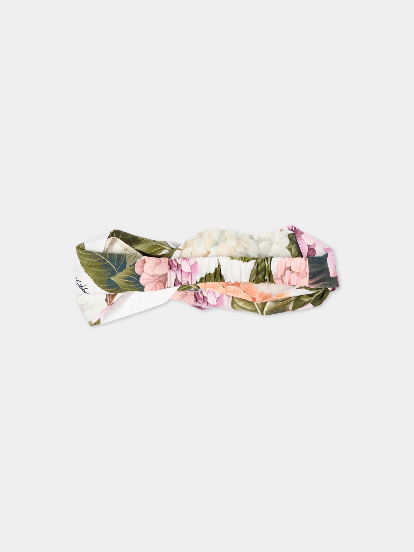 Fascia multicolor per bambina floreale,Dolce & Gabbana Kids,LN5H09 HS5UG HA5XG
