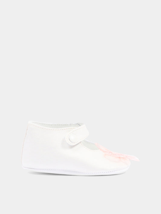 Ballerine avorio per neonata con fiore,Simonetta,SY0016-S0251 102