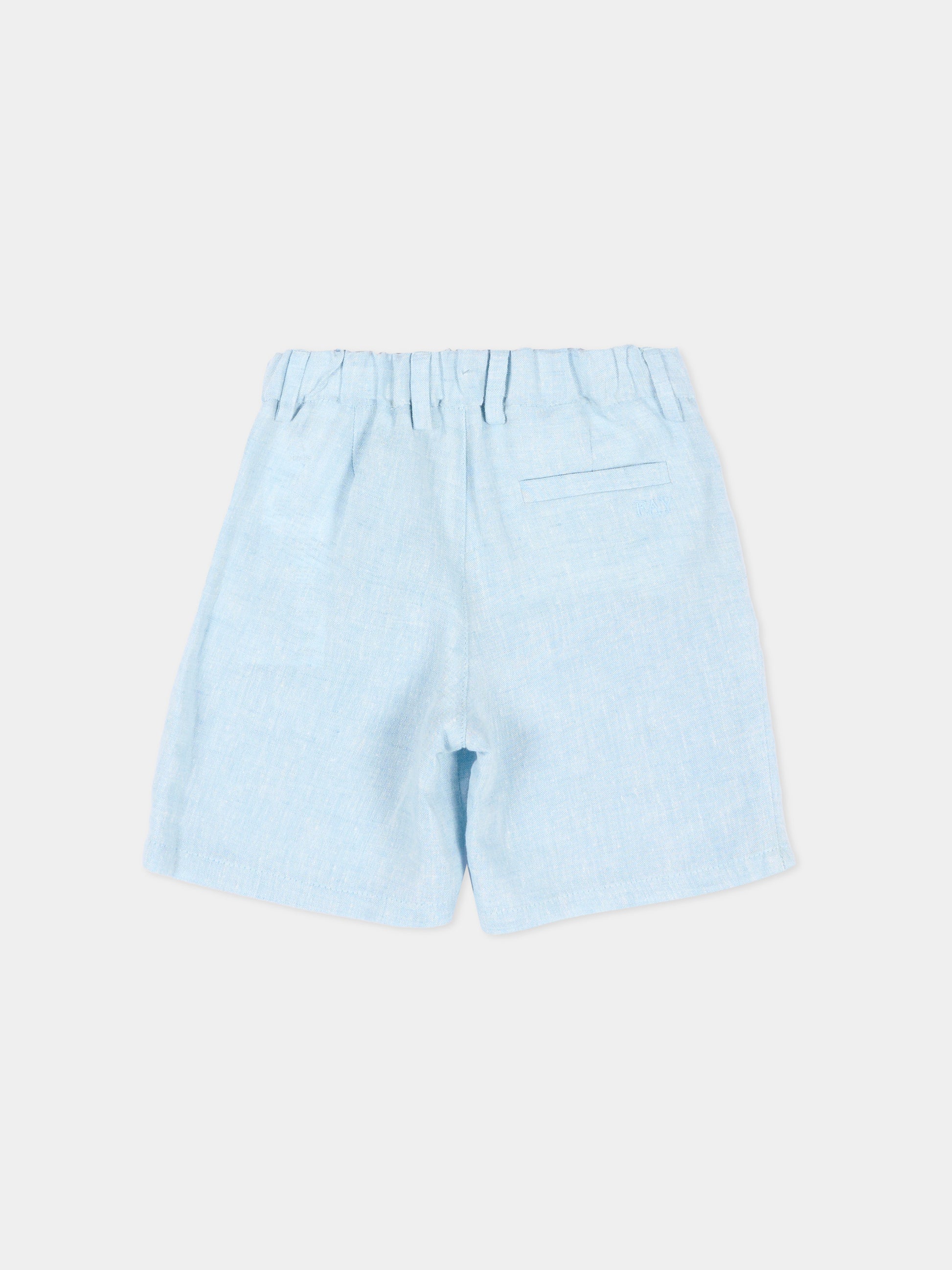 Shorts celeste per neonato,Fay Kids,FY6579 I0318 607