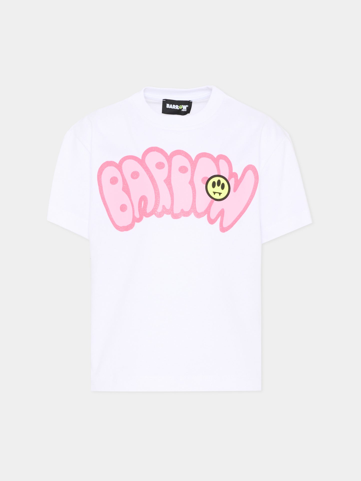 T-Shirt bianca Barrow per bambina,Barrow,S6BKJGTH063 002