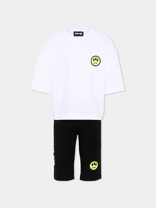 Completo sportivo multicolor per bambina con smile,Barrow,S6BKJGTL165 002/13