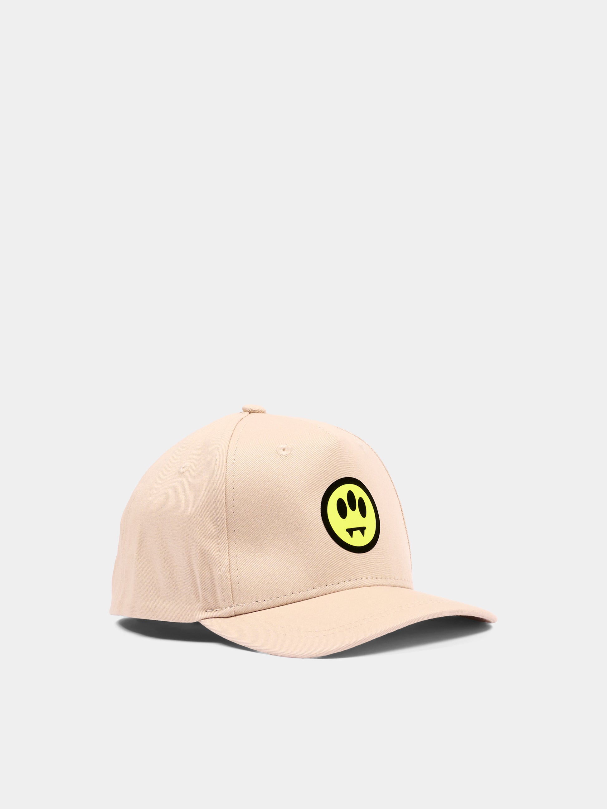 Cappello beige per bambini con logo,Barrow,S6BKJUBC025 092