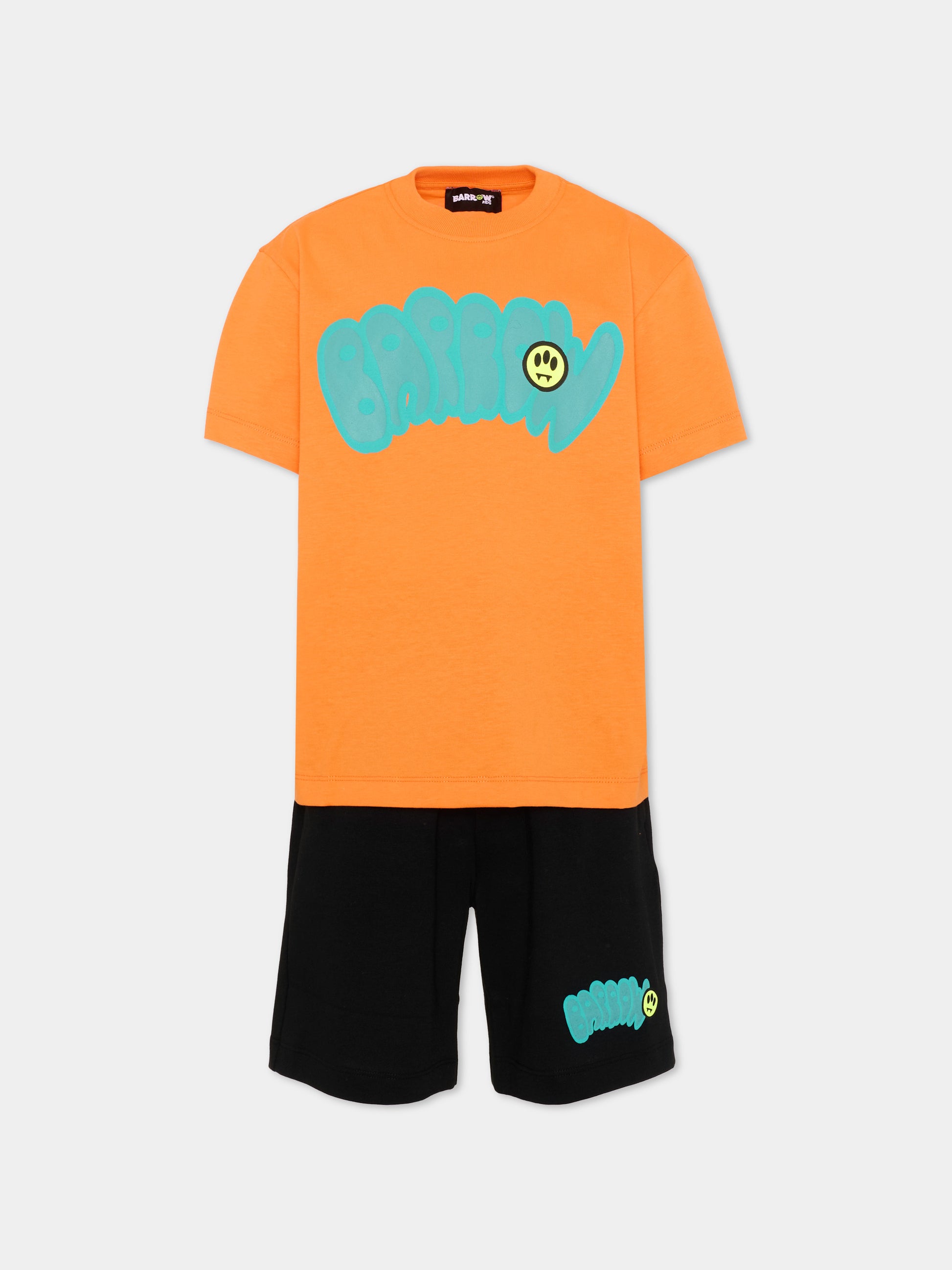 Completo sportivo multicolor per bambino con logo,Barrow,S6BKJUTB032 315/02