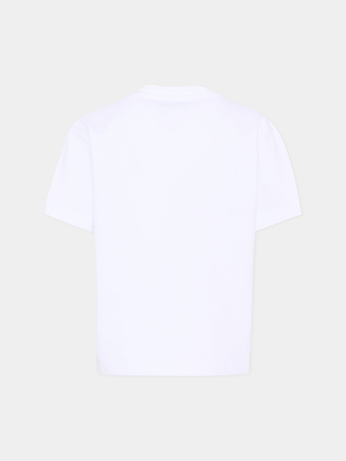 T-Shirt bianca per bambino con smiley,Barrow,S6BKJUTH094 002