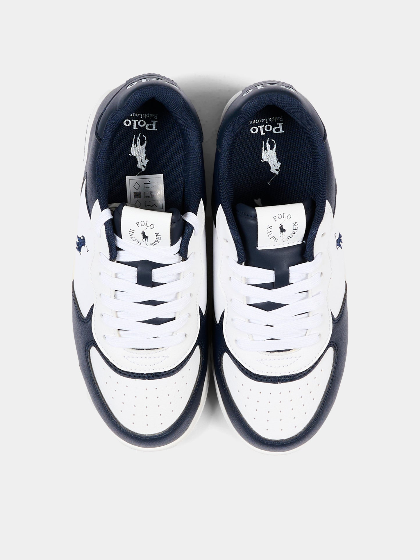 Sneakers blu per bambino con Polo Pony,Ralph Lauren Kids,RL01247100