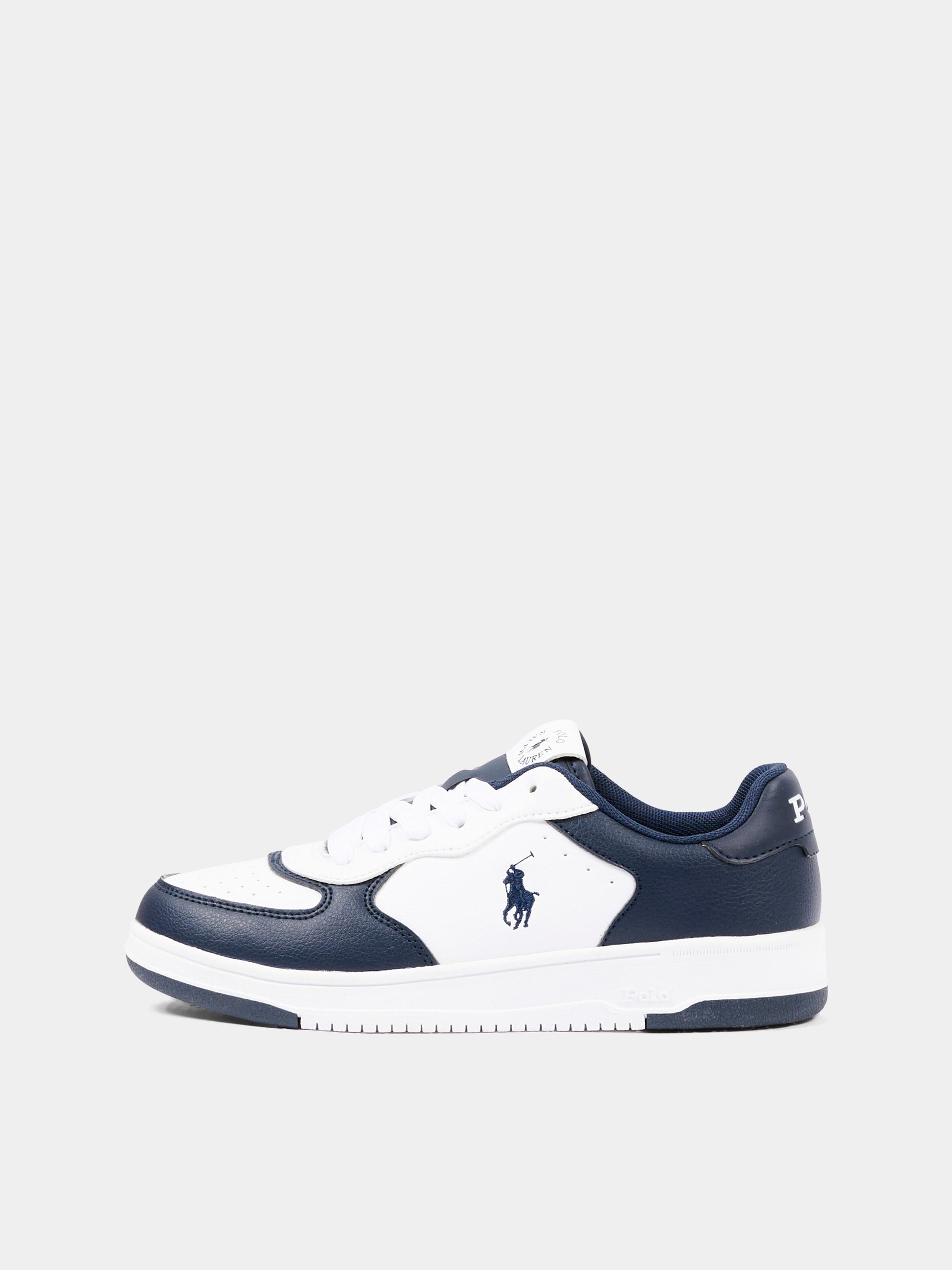 Sneakers blu per bambino con Polo Pony,Ralph Lauren Kids,RL01247100