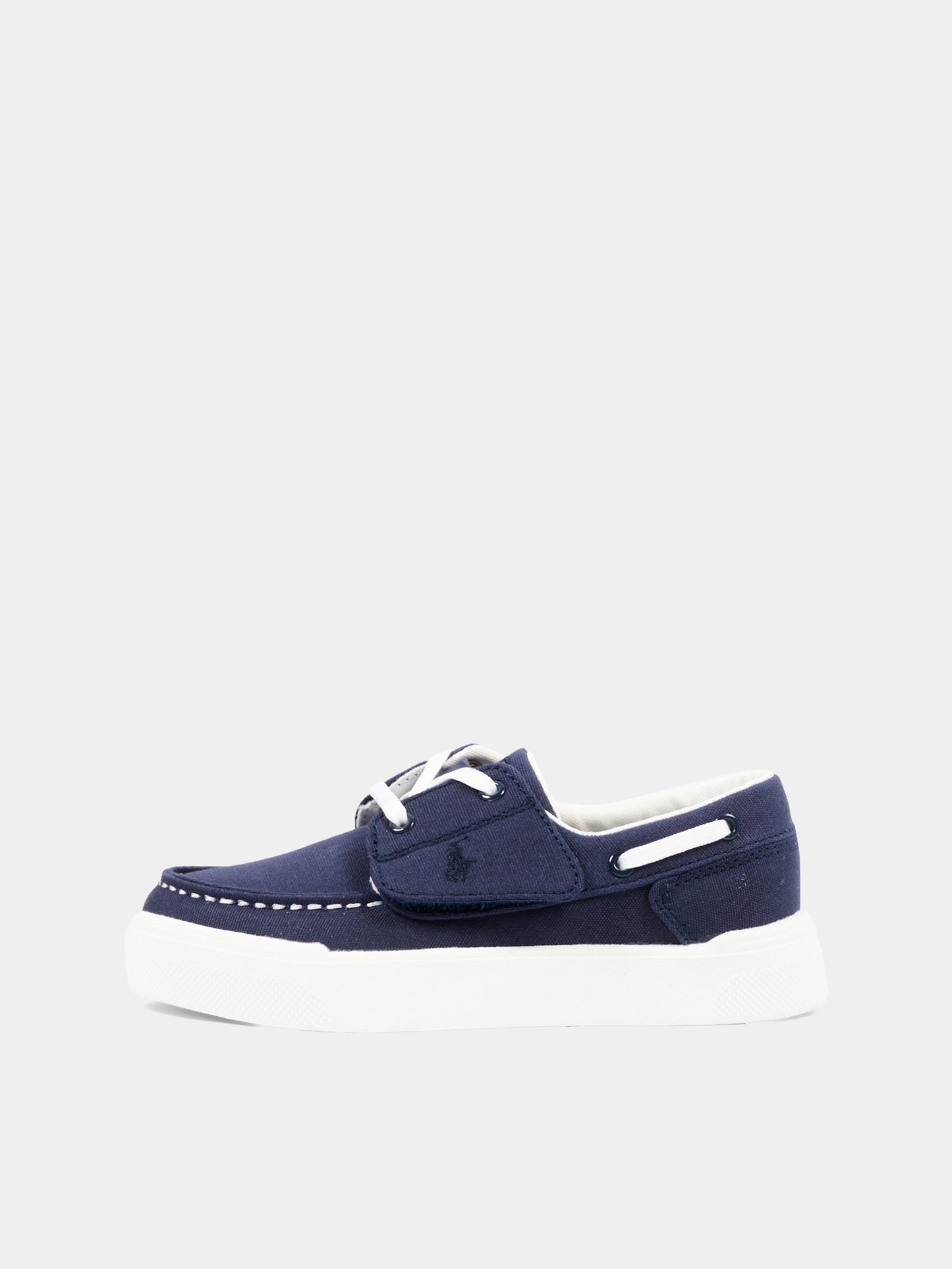 Mocassini blu per bambino con Polo Pony,Ralph Lauren Kids,RL04223411