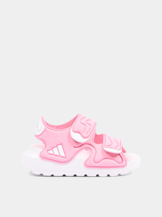 Sandali rosa Altaswim 3 per bambina,Adidas,JS4915