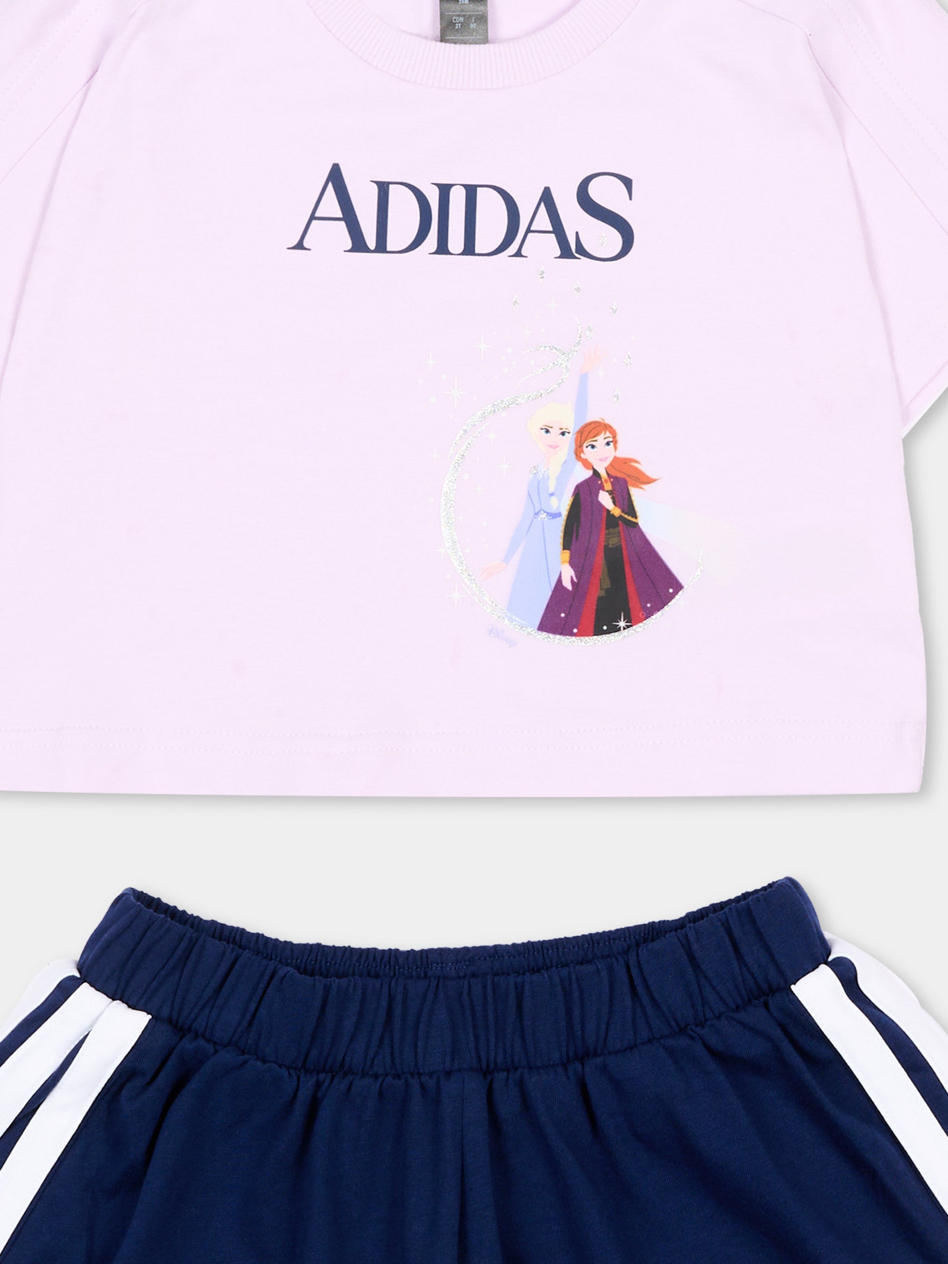 Completo multicolor per neonata con Frozen,Adidas,JZ3578