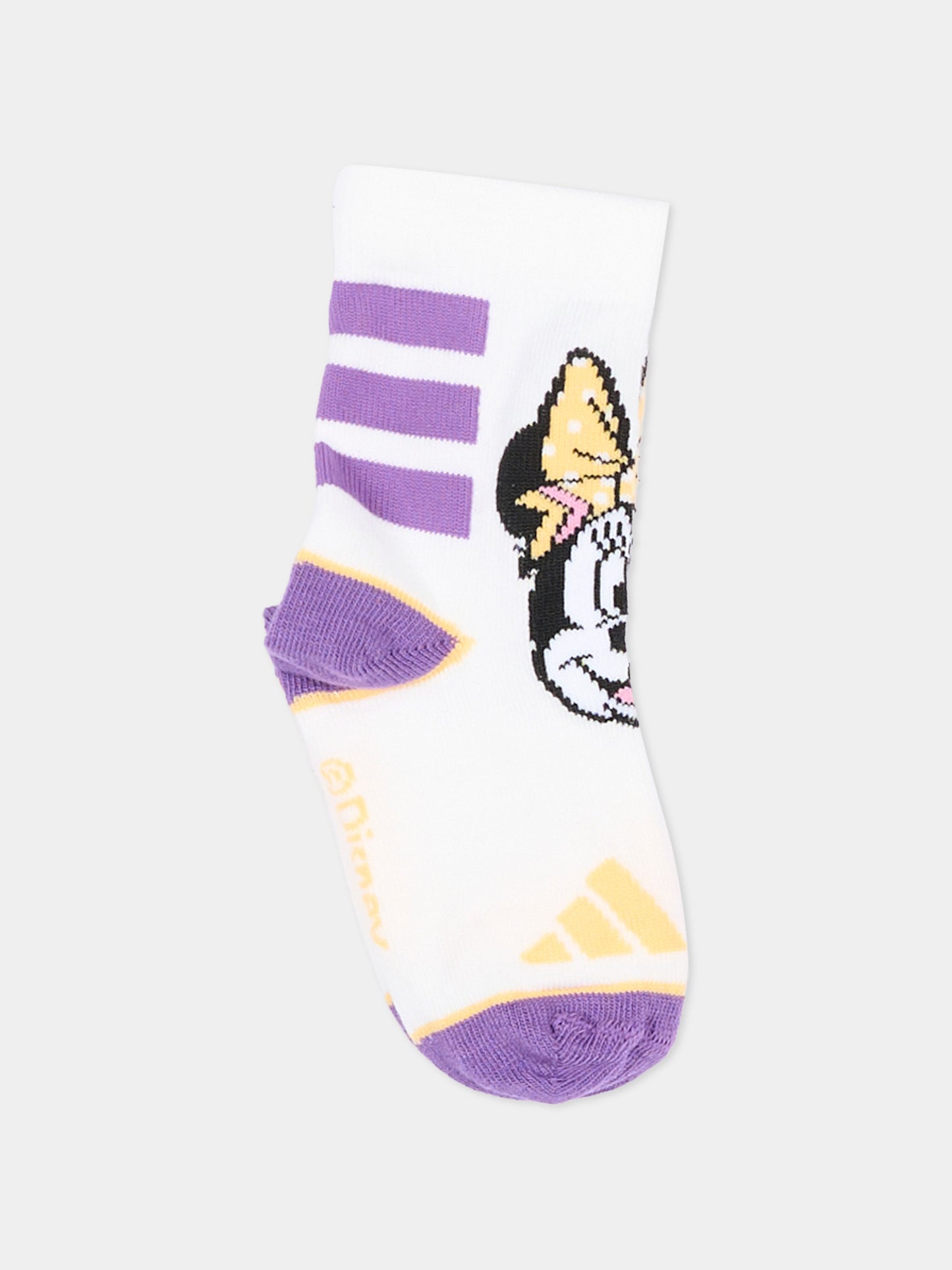Calzini multicolor per bambina con Minnie,Adidas,KA9878