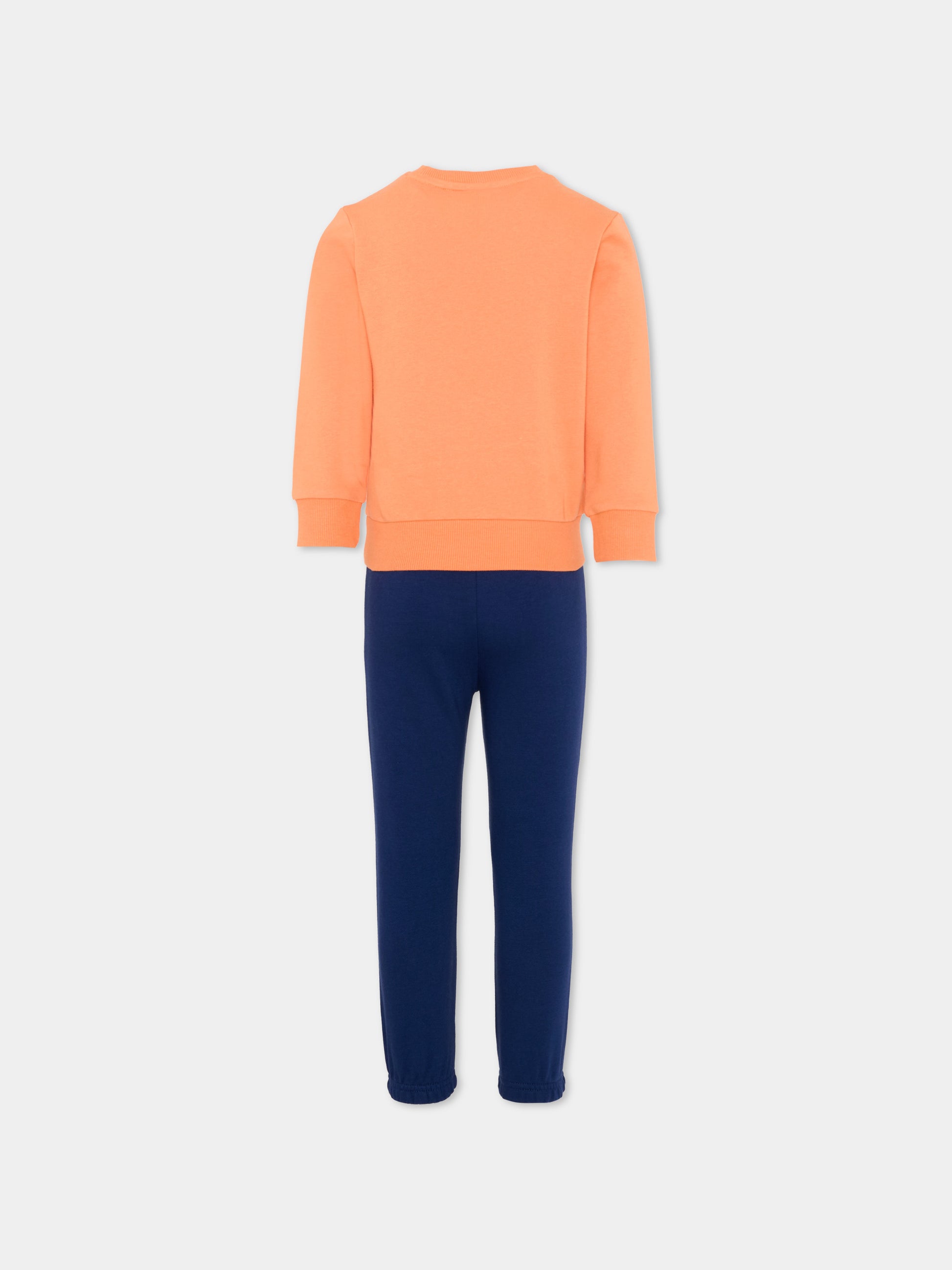 Completo sportivo multicolor per bambino con logo,Adidas,KD6055