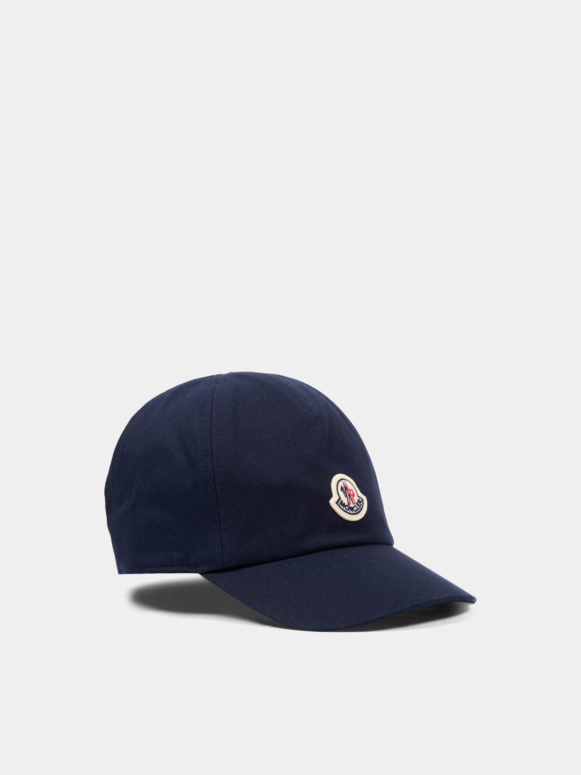 Cappello blu per neonati con logo,Moncler Kids,L1951 3B00008 04863 742