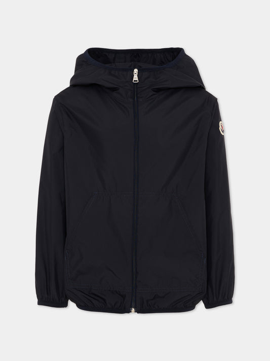 Giacca a vento blu Moho per bambino,Moncler Kids,L1954 1A00108 597YW 778