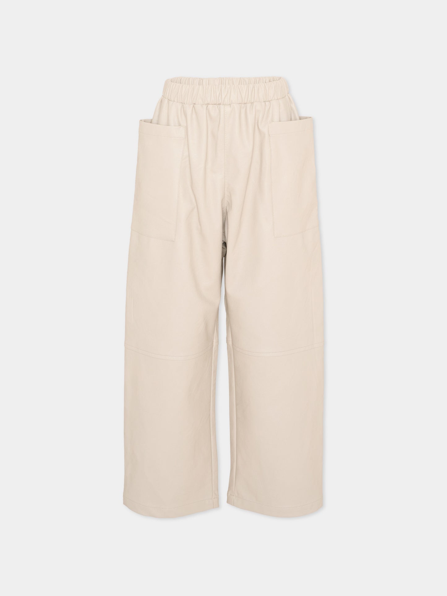 Pantaloni beige per bambina,Douuod Kids,DY6P61-H0076 108
