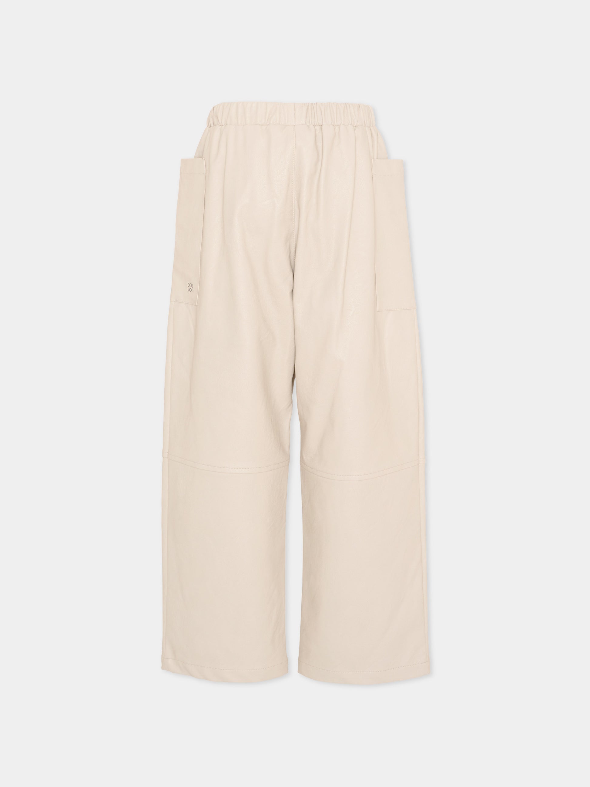 Pantaloni beige per bambina,Douuod Kids,DY6P61-H0076 108
