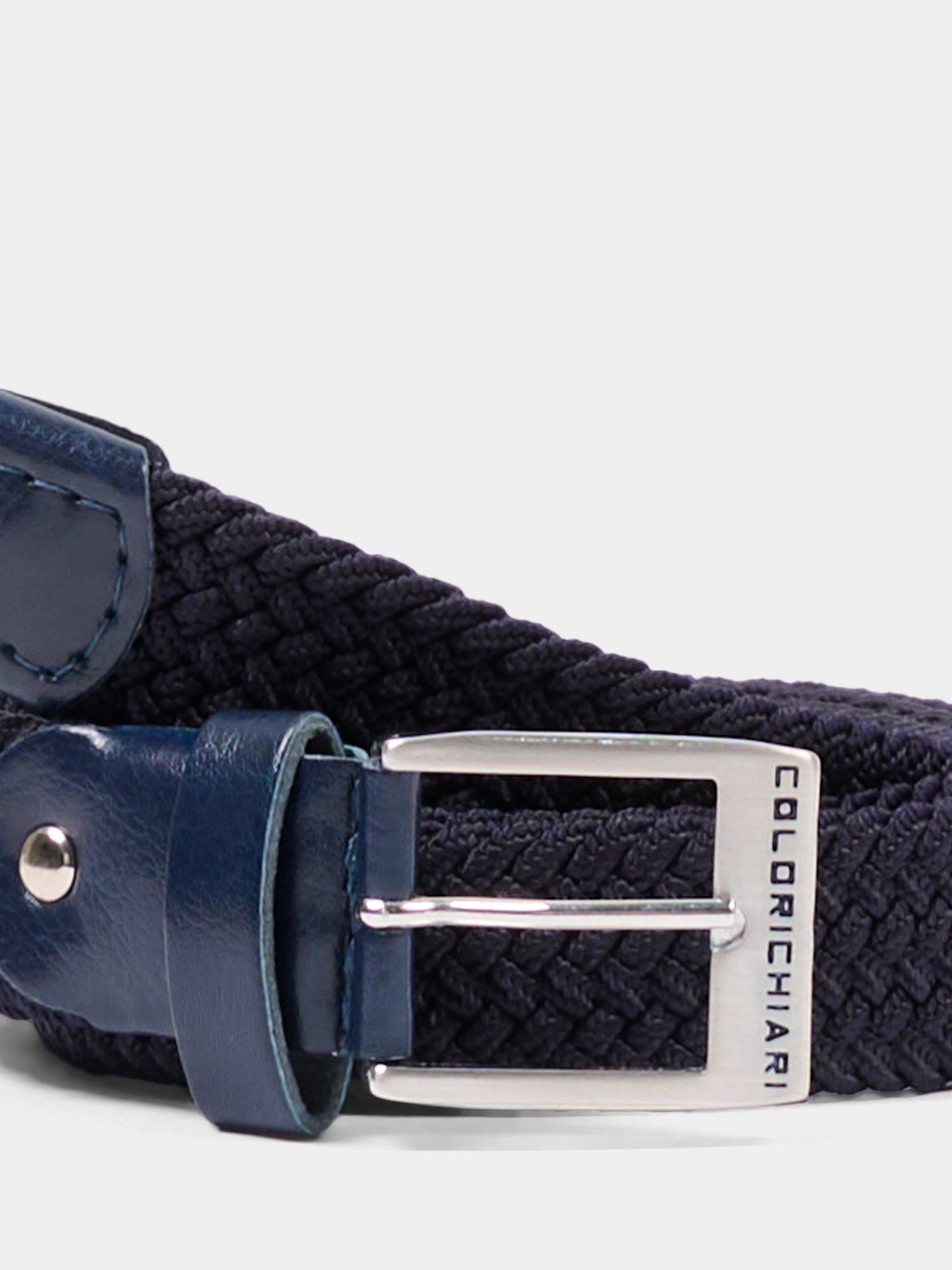 Cintura blu per bambino intrecciata,Colorichiari,MJ988460 60