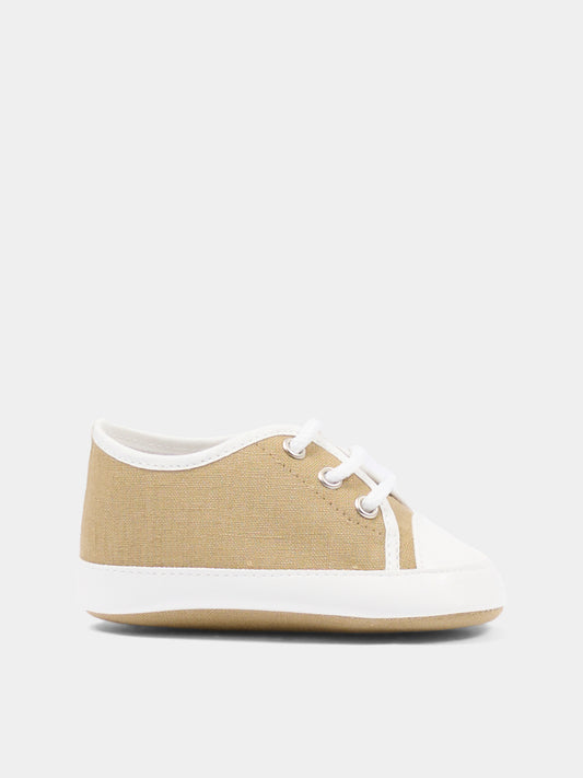 Sneakers bassa beige per neonato,Colorichiari,MN958468 4951 26