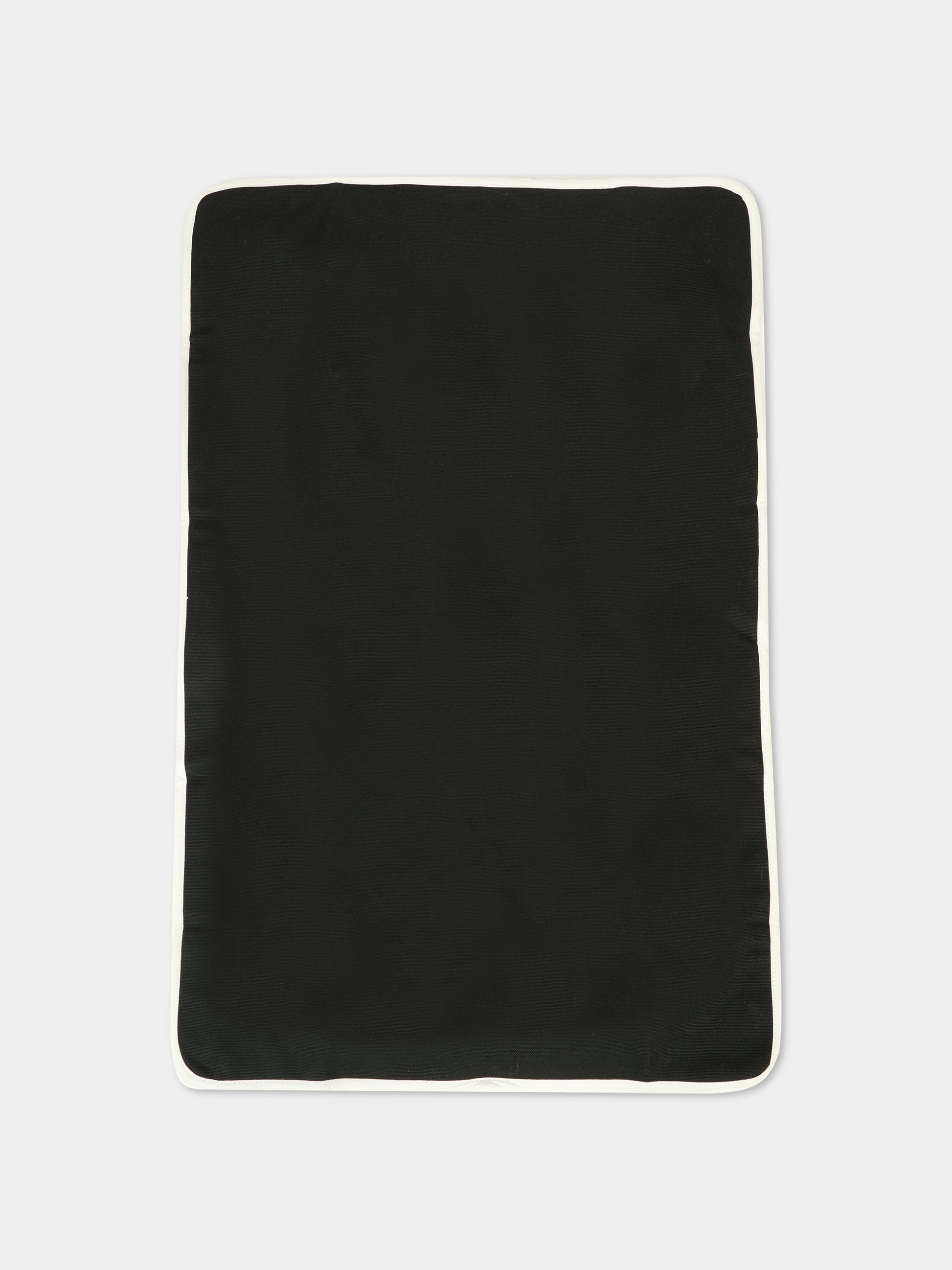 Borsa mamma nera per neonati con logo,Balmain Kids,BT0608 Z0042 930OR