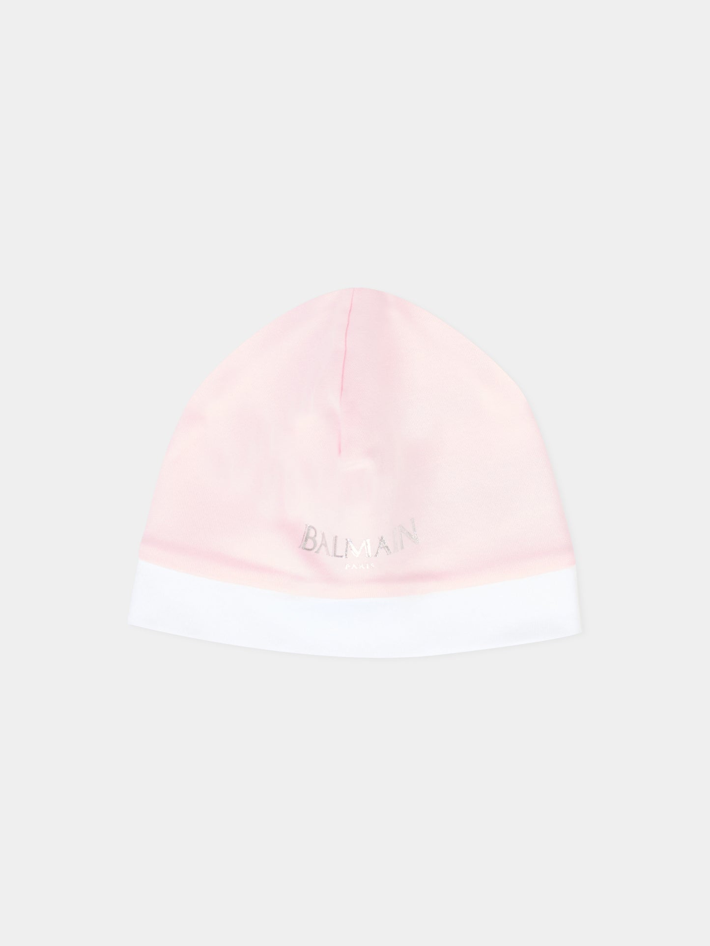 Set rosa per neonata con logo,Balmain Kids,BTB630 Z1769 540BC