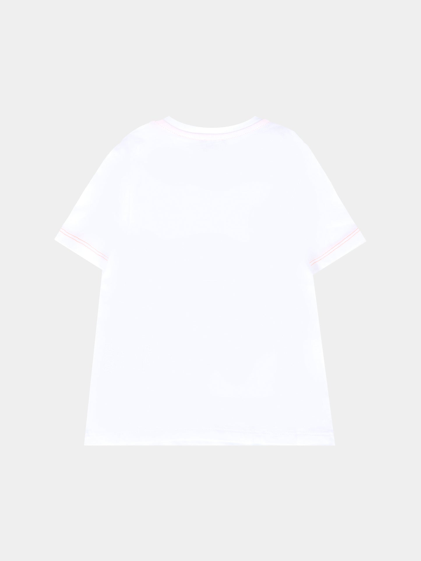 T-shirt bianca per neonato con logo,Missoni,MV8511 Z0082 100