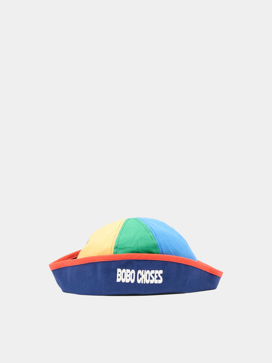 Cloche blu multicolor per bambino con logo,Bobo Choses,B126AI023