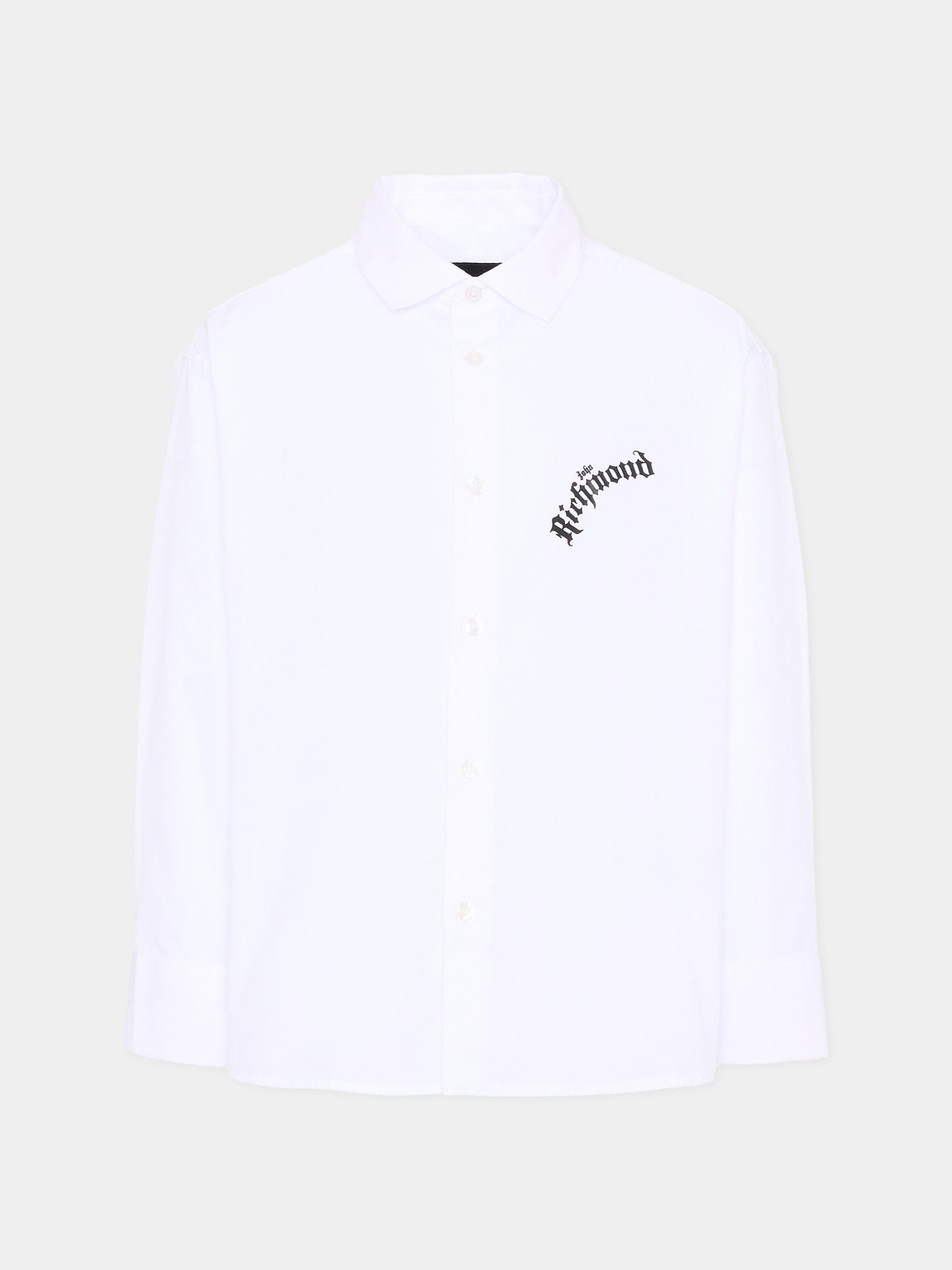 Camicia bianca per bambino con logo,Richmond,RBP26206CA WHITE