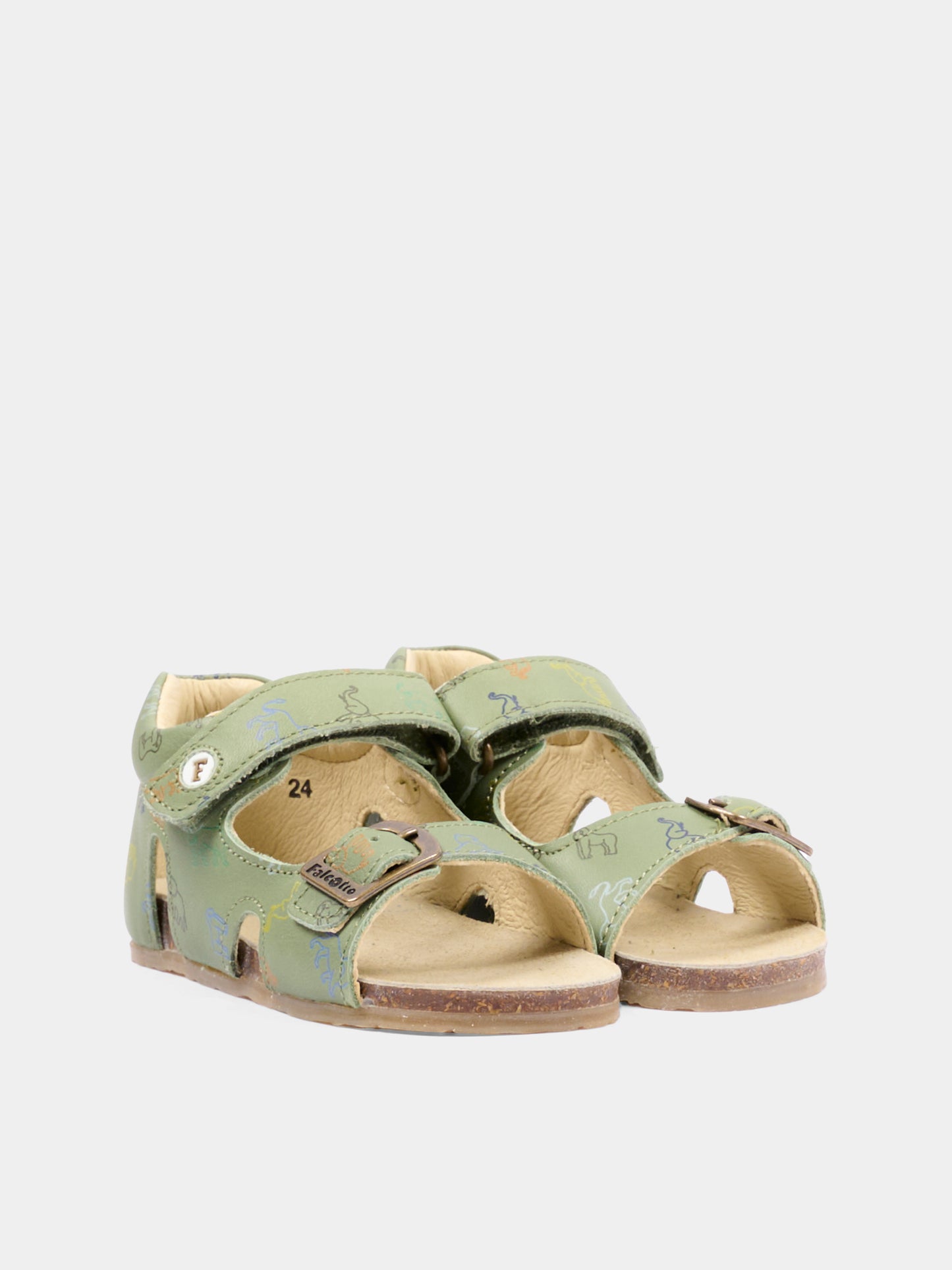 Sandali verdi Bea per bambino safari,Falcotto,001 1500737 L8 3F78