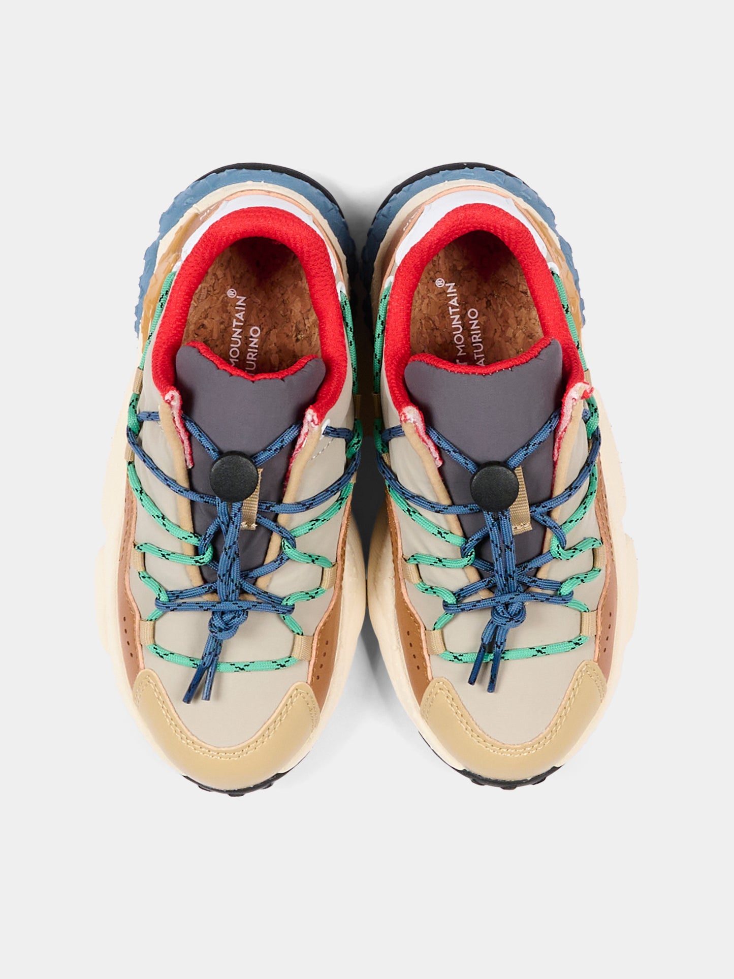 Sneakers multicolor Raikiri Junior per bambino,Flower Mountain,2D28 001 2015499 31