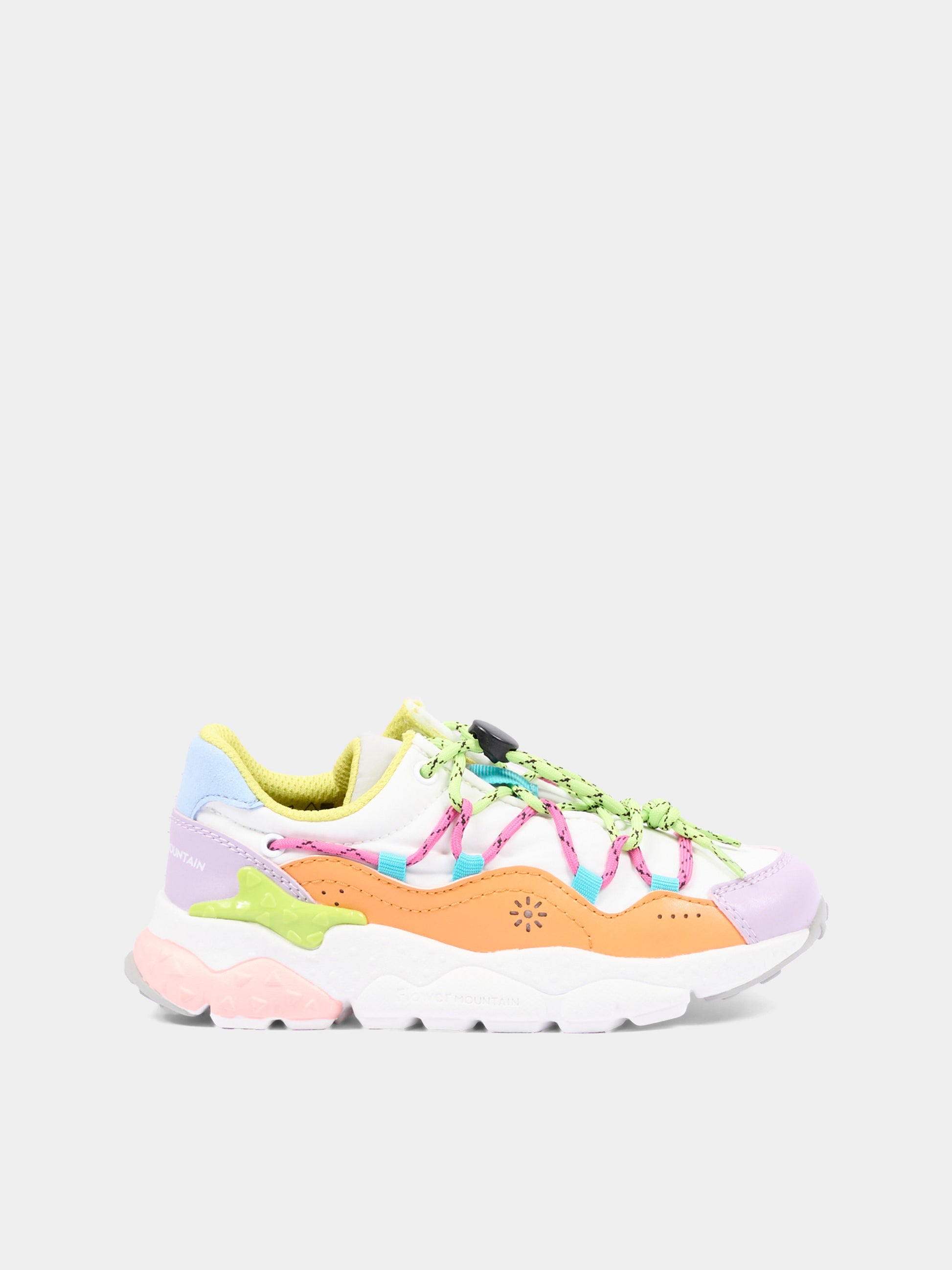 Sneakers multicolor Raikiri Junior per bambina,Flower Mountain,1I05 001 2015499 22