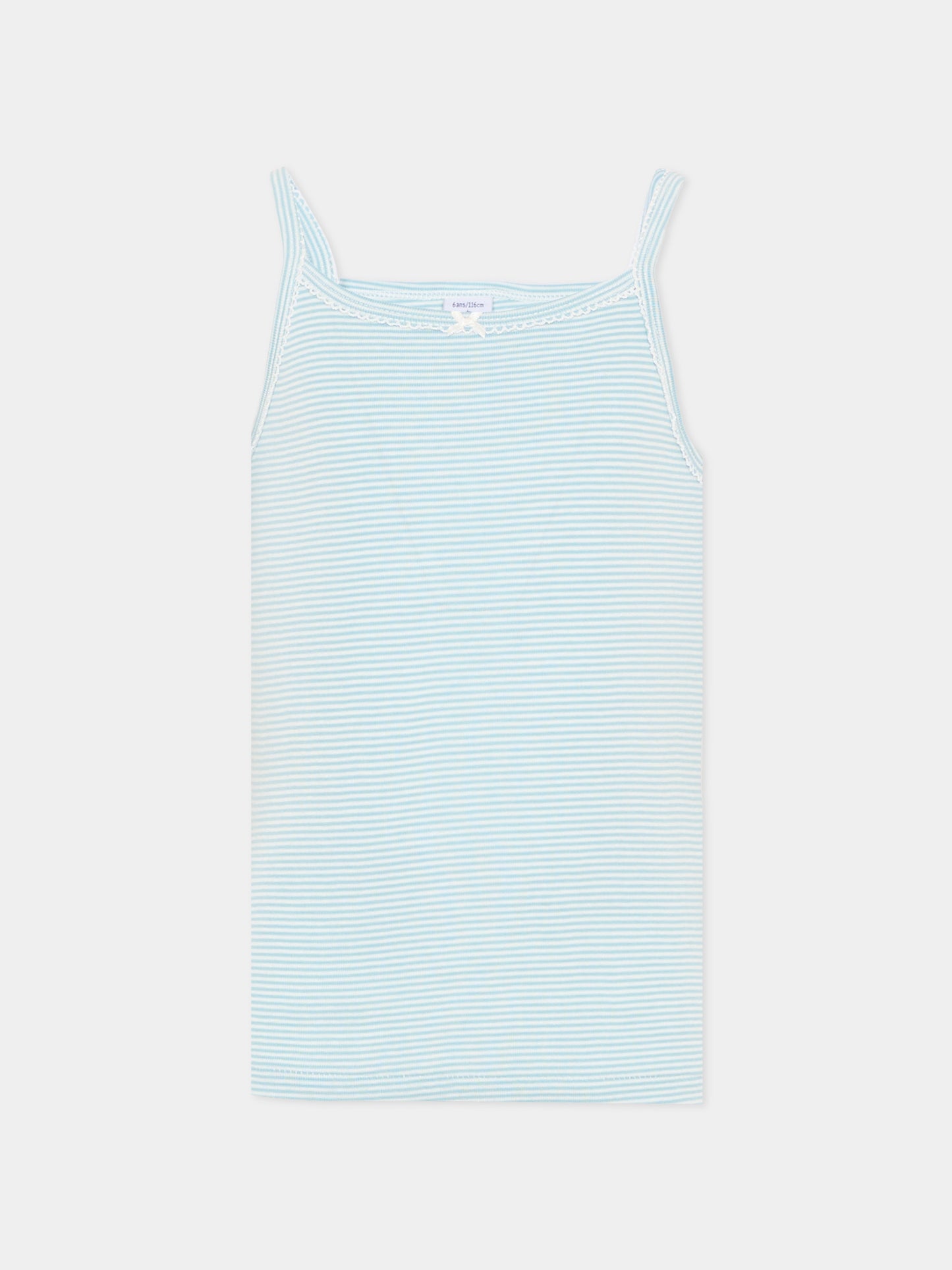 Set canottiere multicolor per bambina a cuori,Petit Bateau,A0FGP VARIANTE 1 00