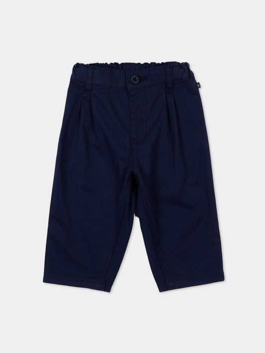 Pantaloni blu per neonato,Petit Bateau,A0FQ6 SOIR 01
