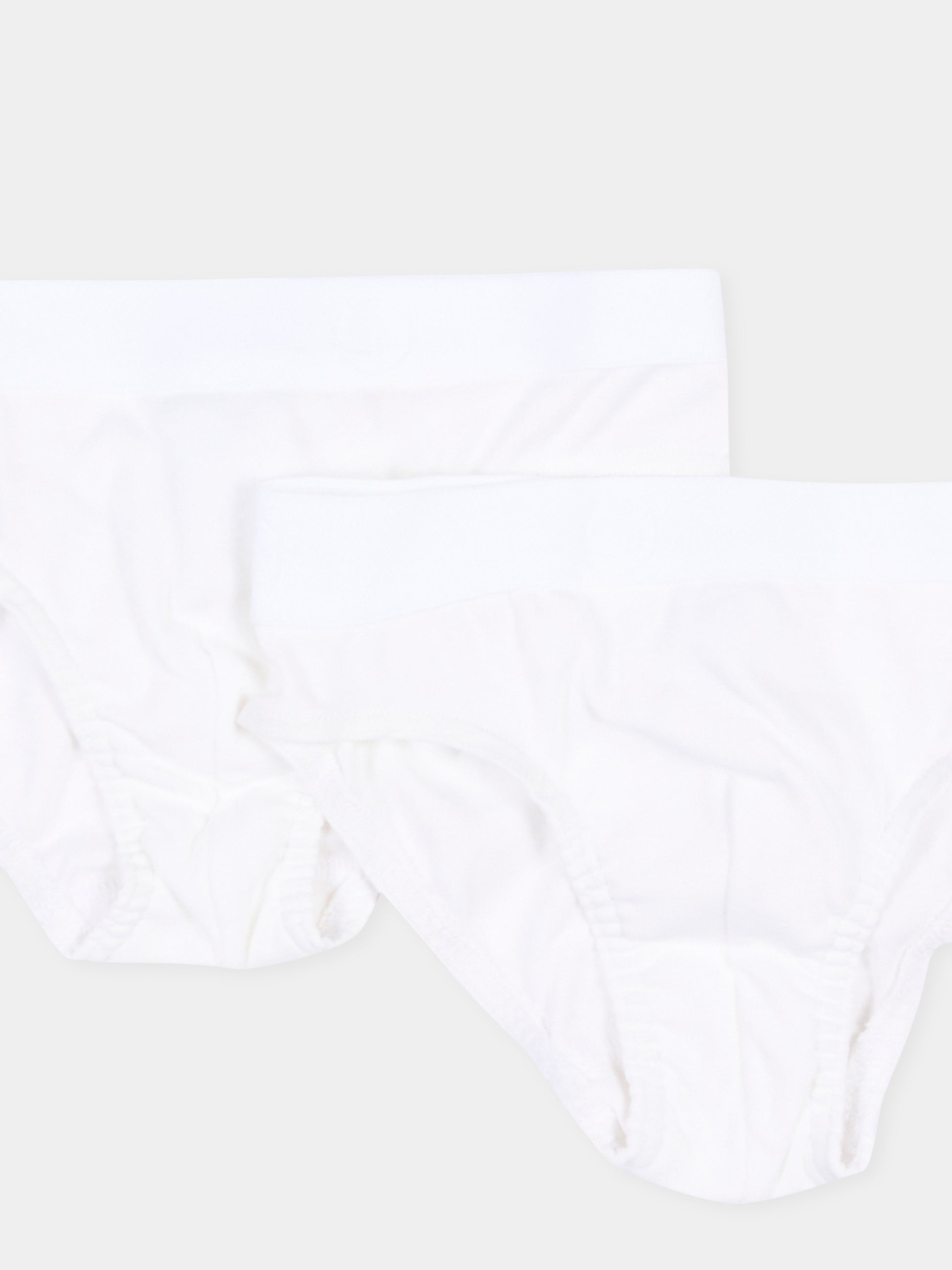 Set slip bianco per bambino,Petit Bateau,A0BNI VARIANTE 1 00