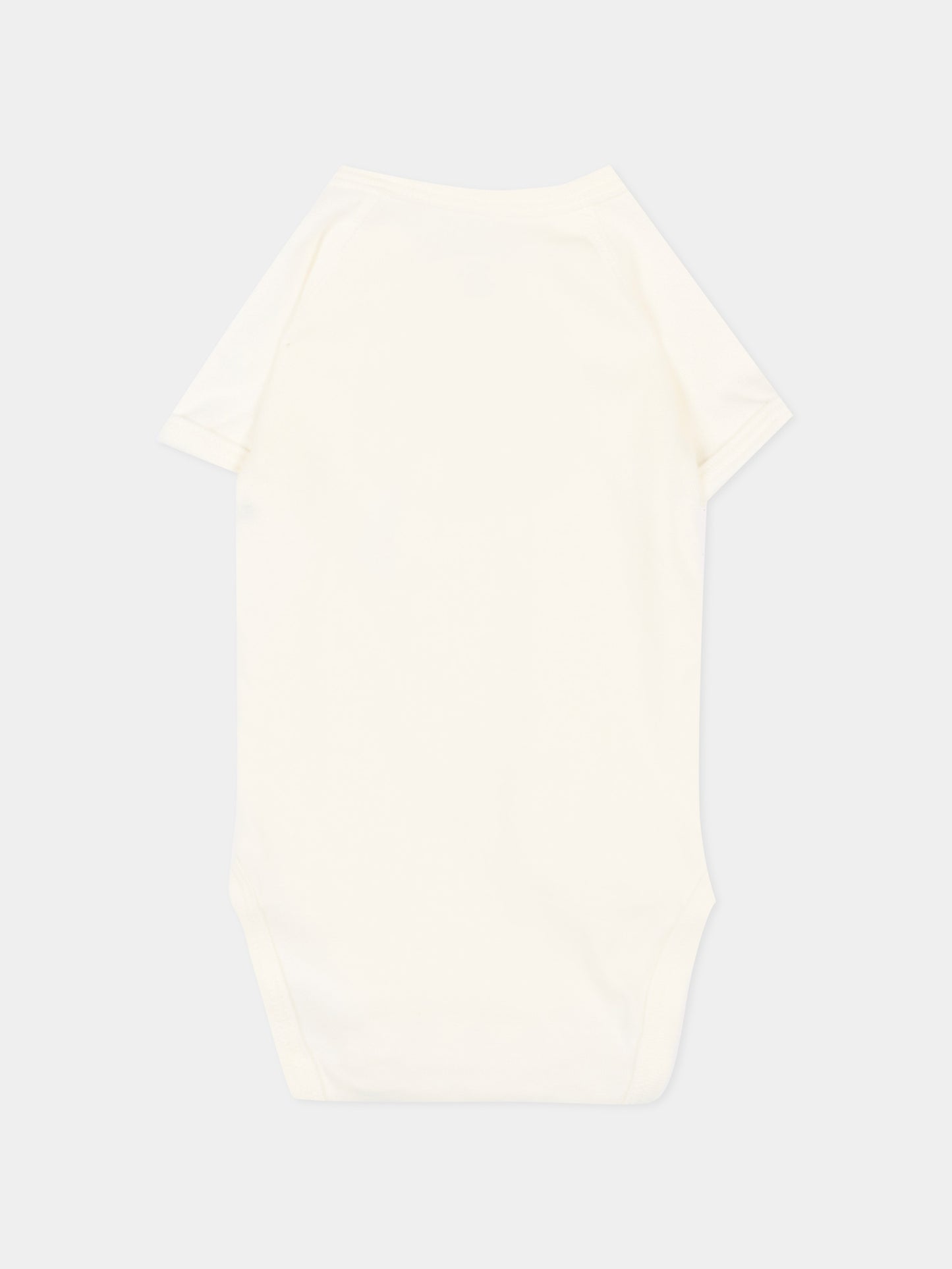 Set body avorio per neonato a righe,Petit Bateau,A0FAG VARIANTE 1 00