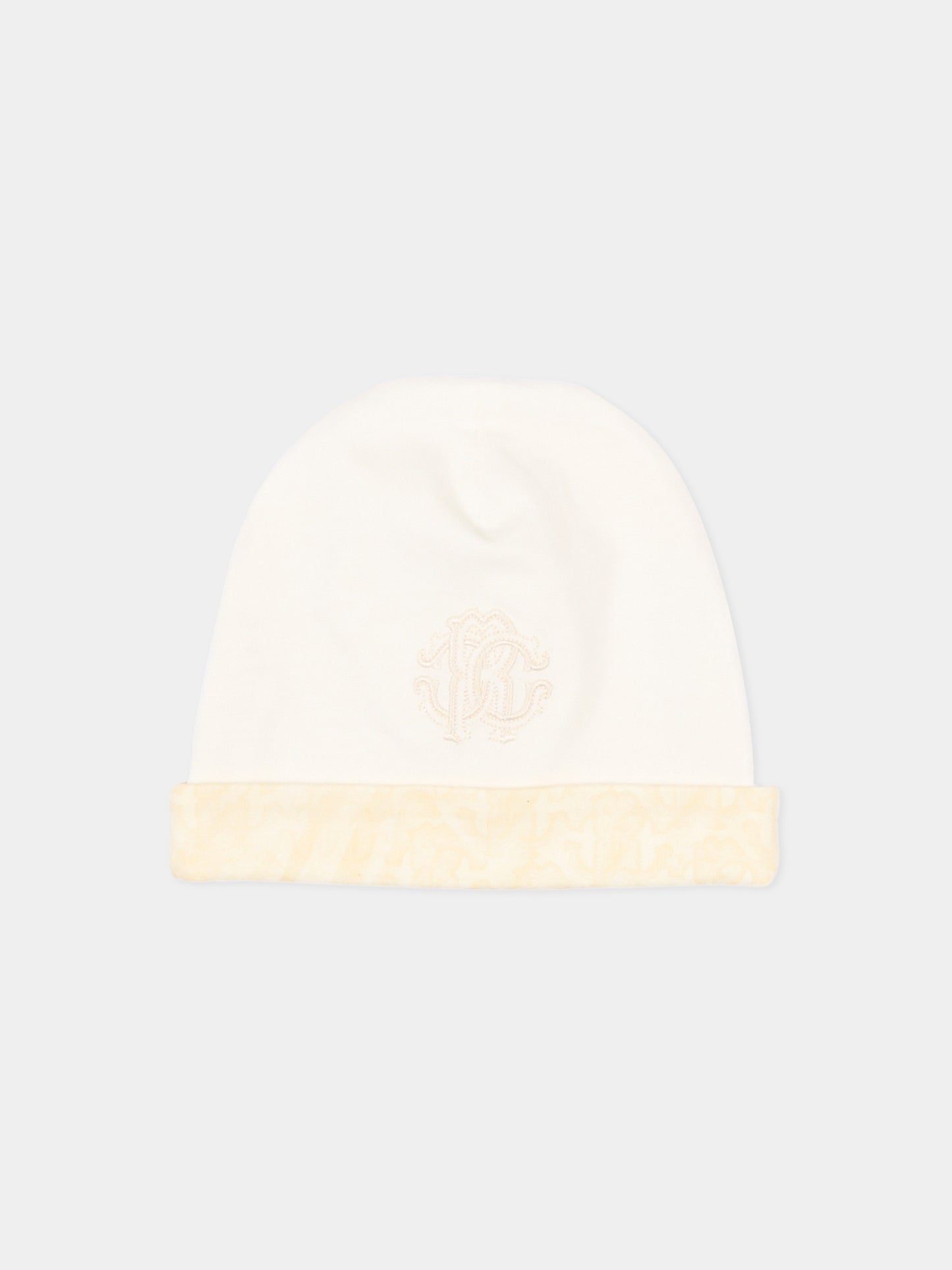 Set tutina avorio per neonati animalier,Roberto Cavalli Kids,CLP26005TU ZEBRA AVORIO