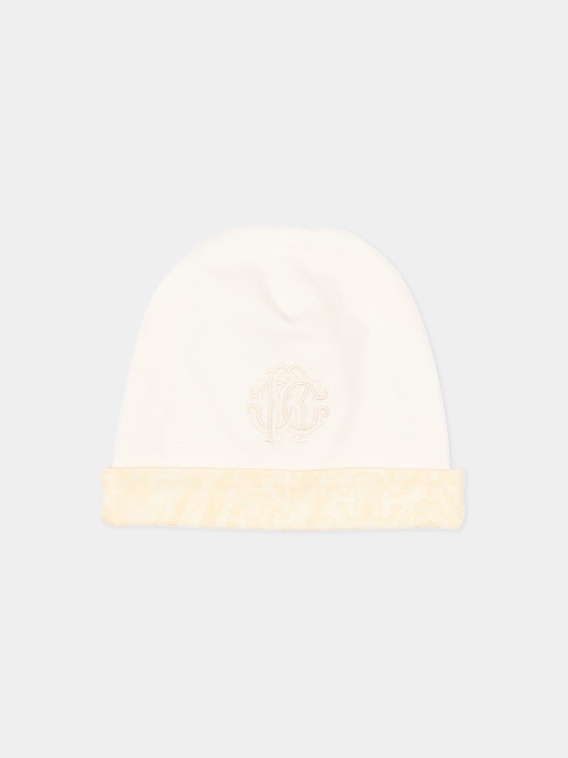 Set tutina avorio per neonati animalier,Roberto Cavalli Kids,CLP26005TU ZEBRA AVORIO