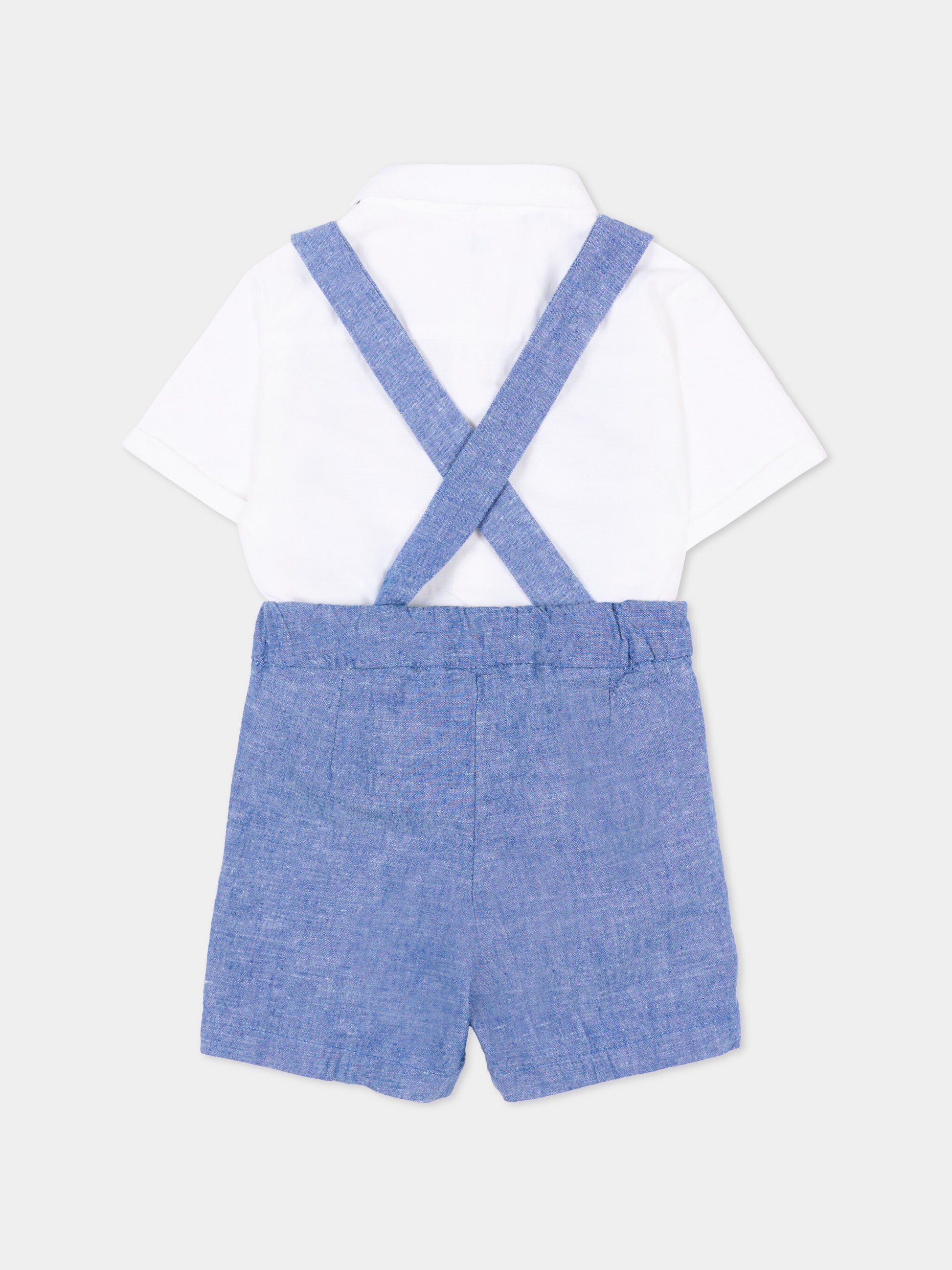 Completo elegante azzurro per neonato,Mayoral,1226 064