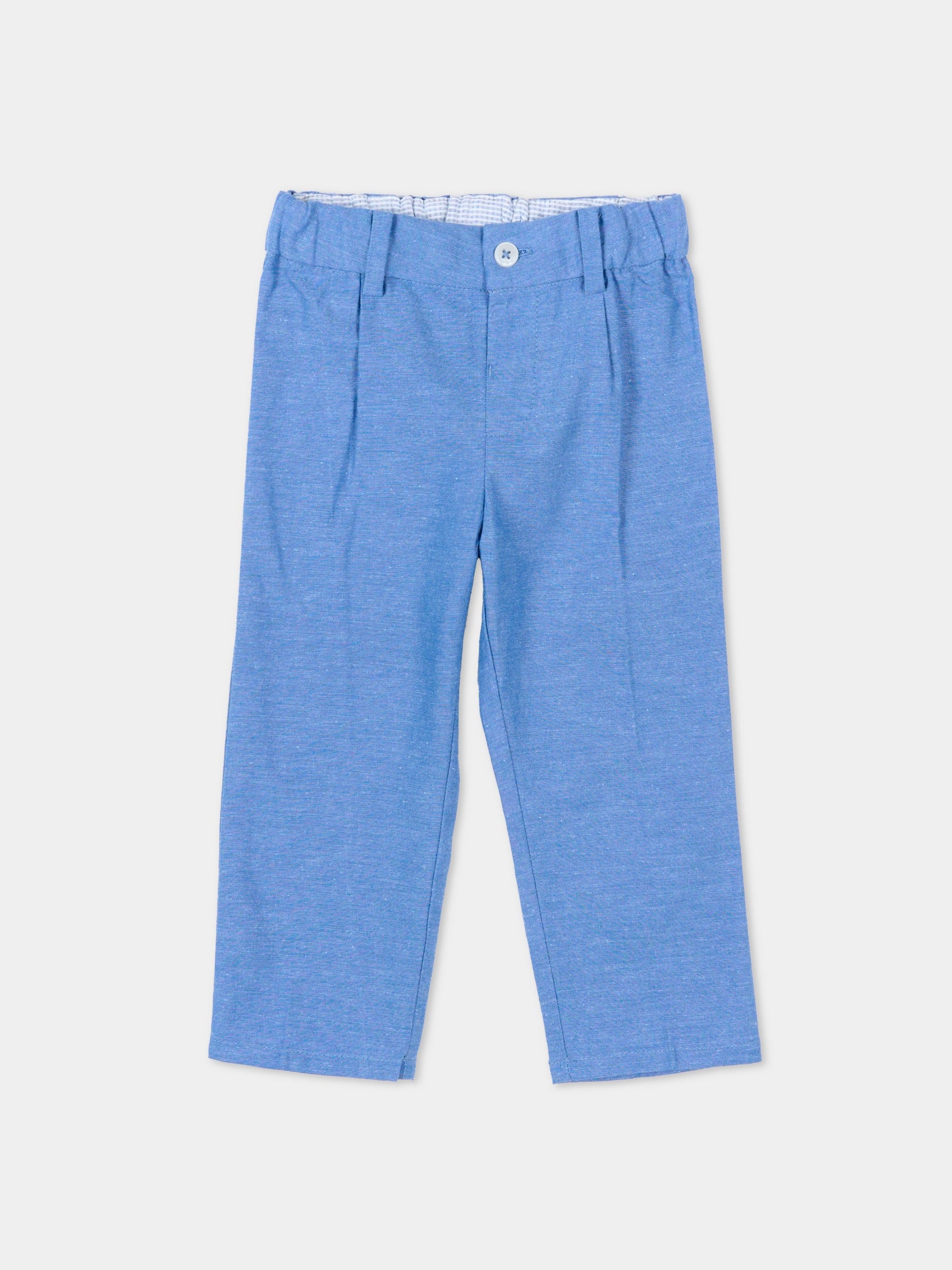 Pantaloni eleganti azzurri per neonato,Mayoral,1517 049