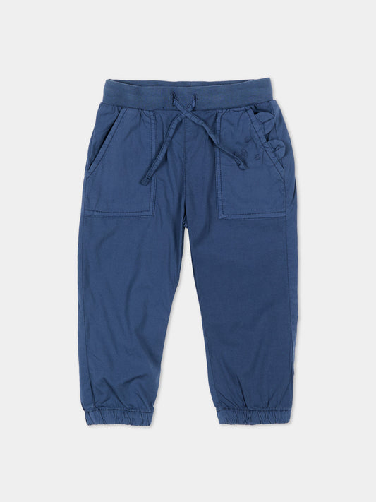 Pantaloni sportivi blu per neonato,Mayoral,1524 015