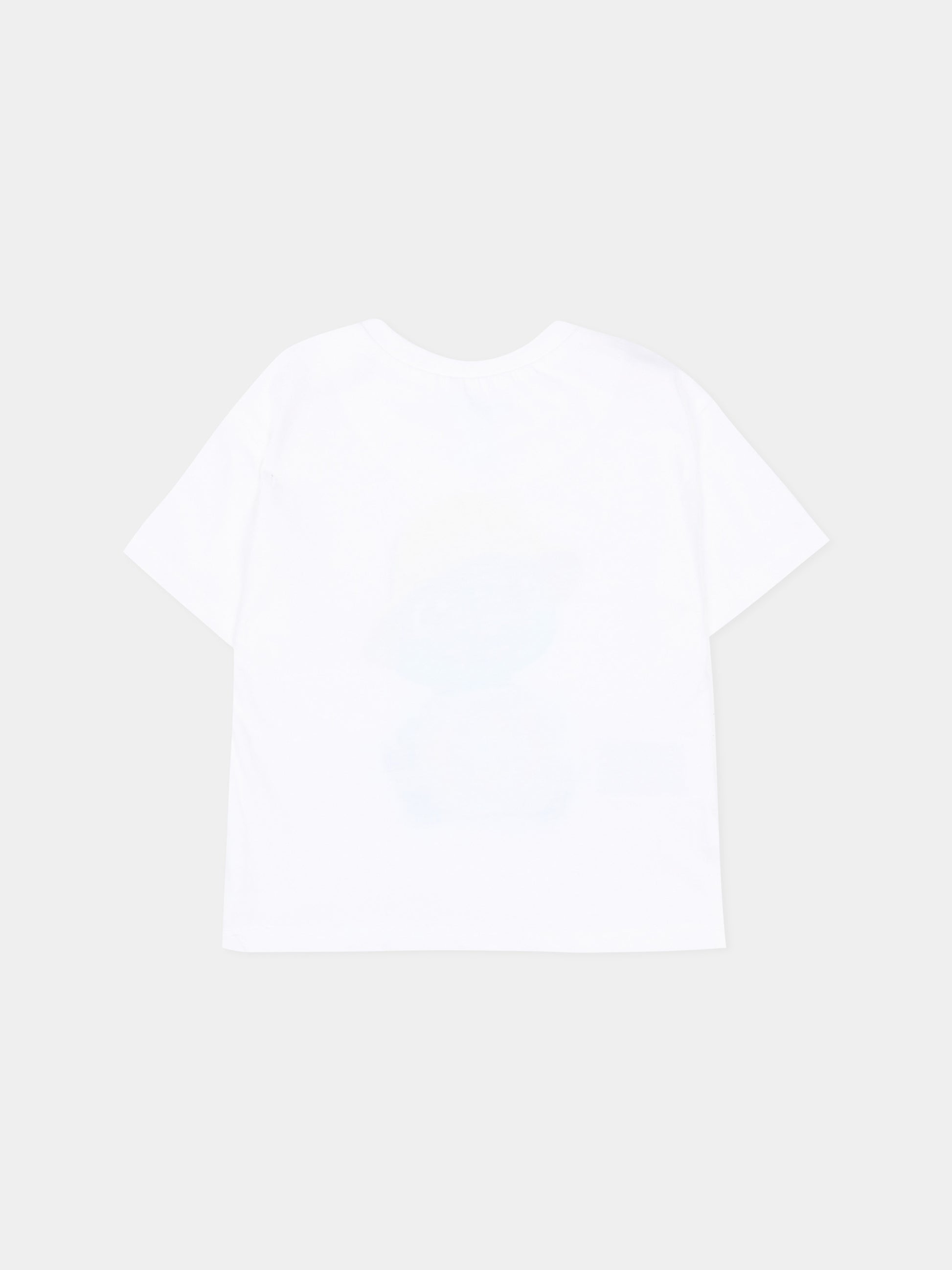 T-Shirt bianca per neonato con stampa tartaruga,Mayoral,1016 026